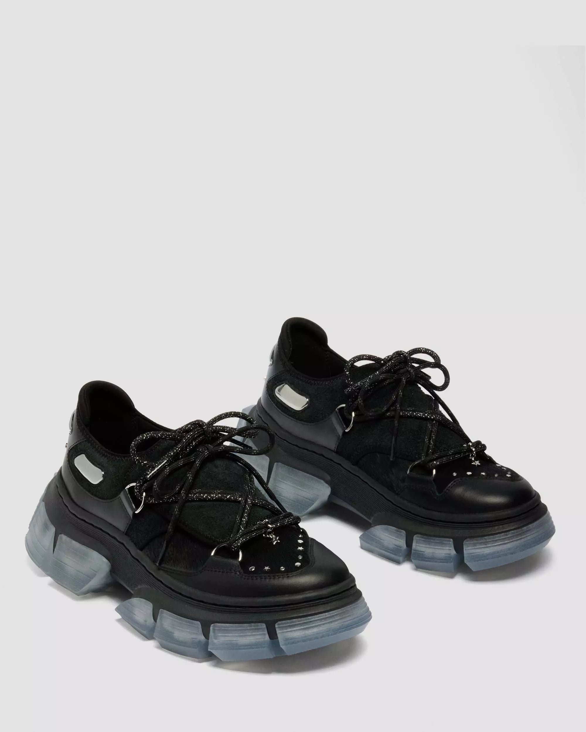 14XX DMXL 2.0 GUARD Virginia & Hair On Leather Platform Shoes