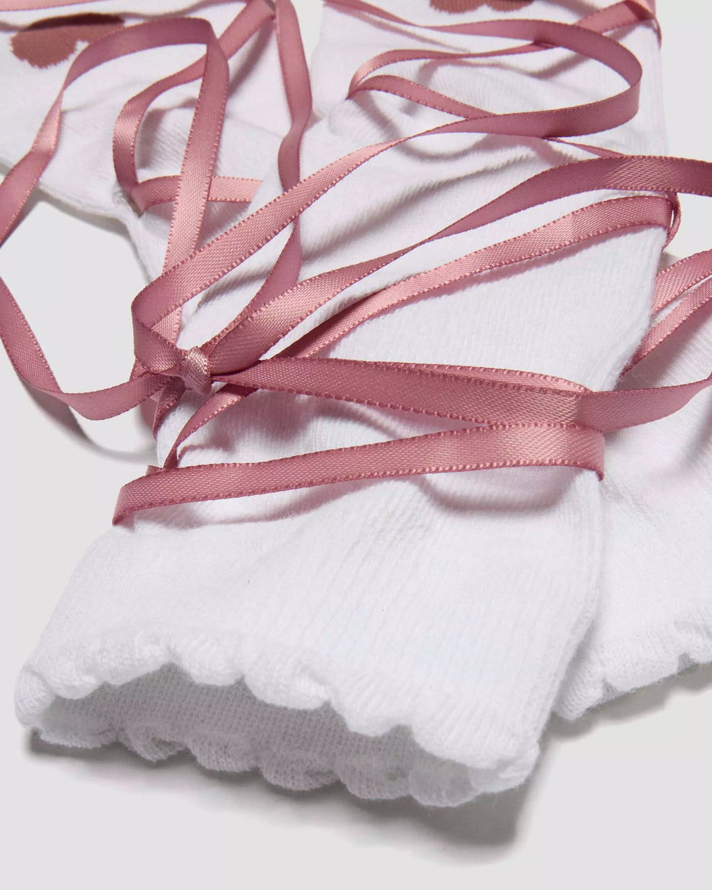LONG LACE UP SOCKS Organic Cotton Blend