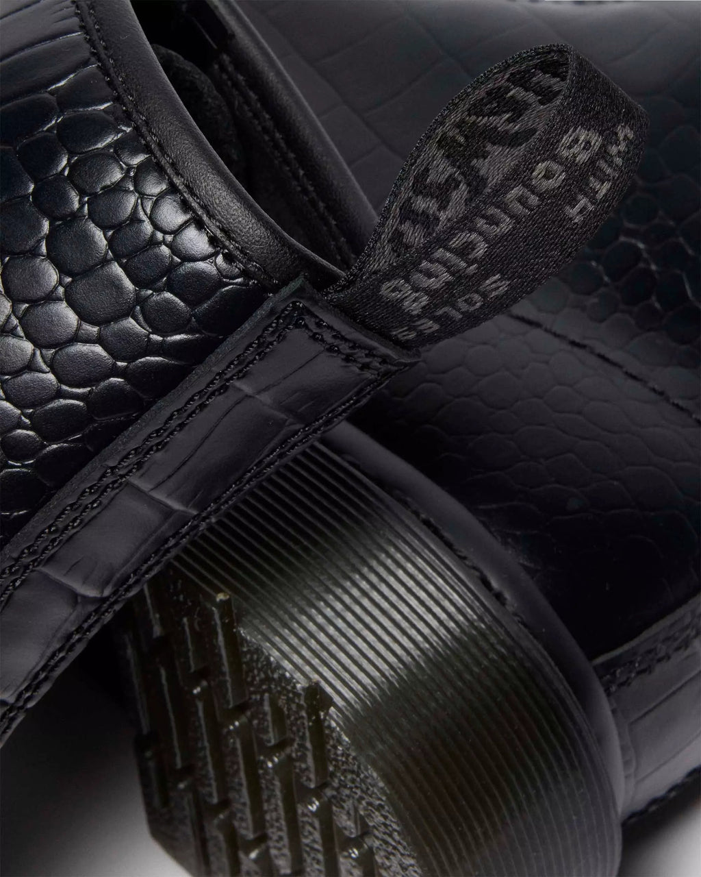 1460 CROCO Croc Emboss Leather Boots