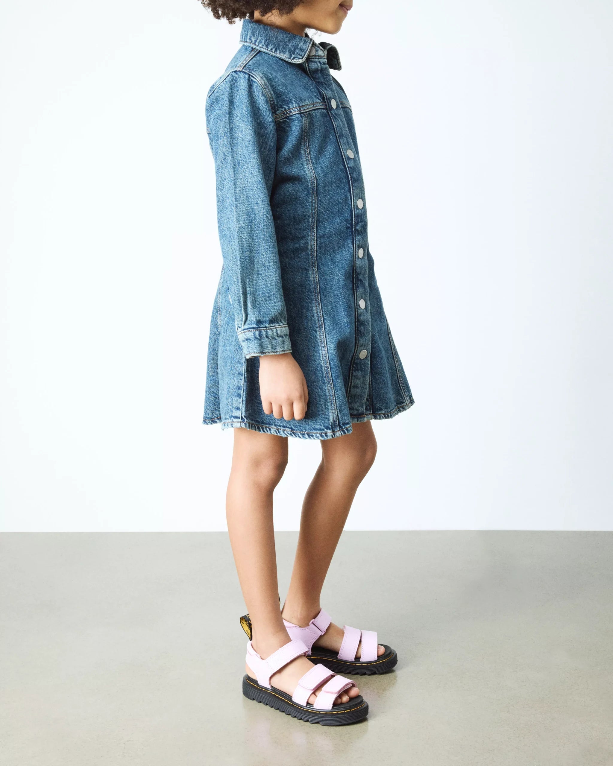 Junior Klaire Athena Leather Strap Sandals