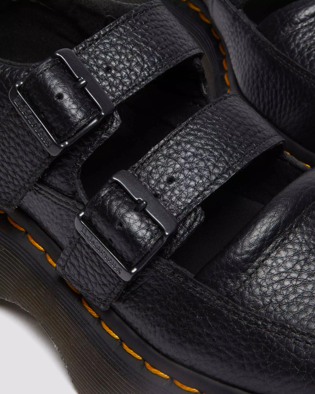 Buzz Milled Napa Leather Mary Jane Shoes