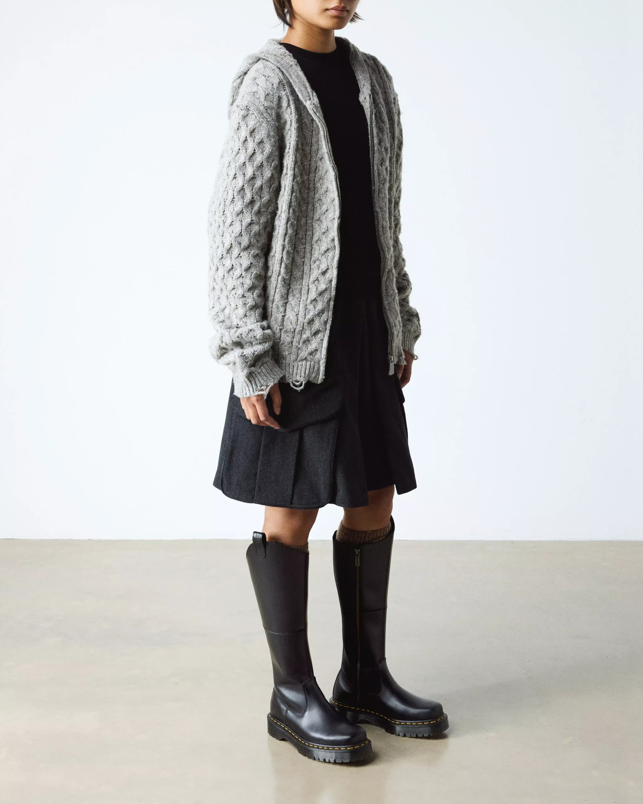 Amaayah Knee High Leather Boots