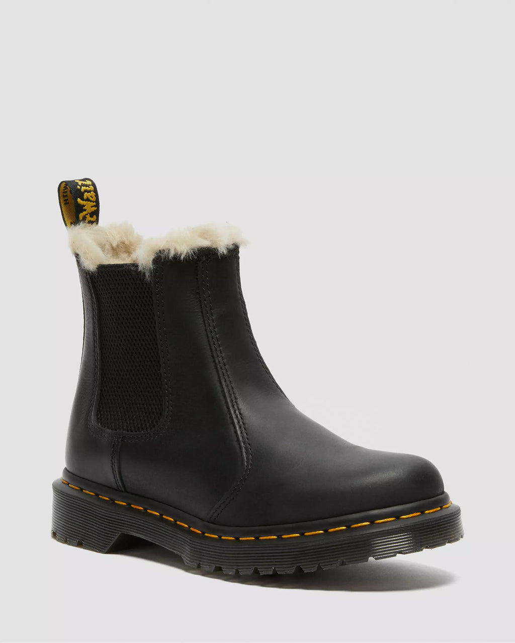 2976 Women's Women's Faux Fur Lined Chelsea Boots