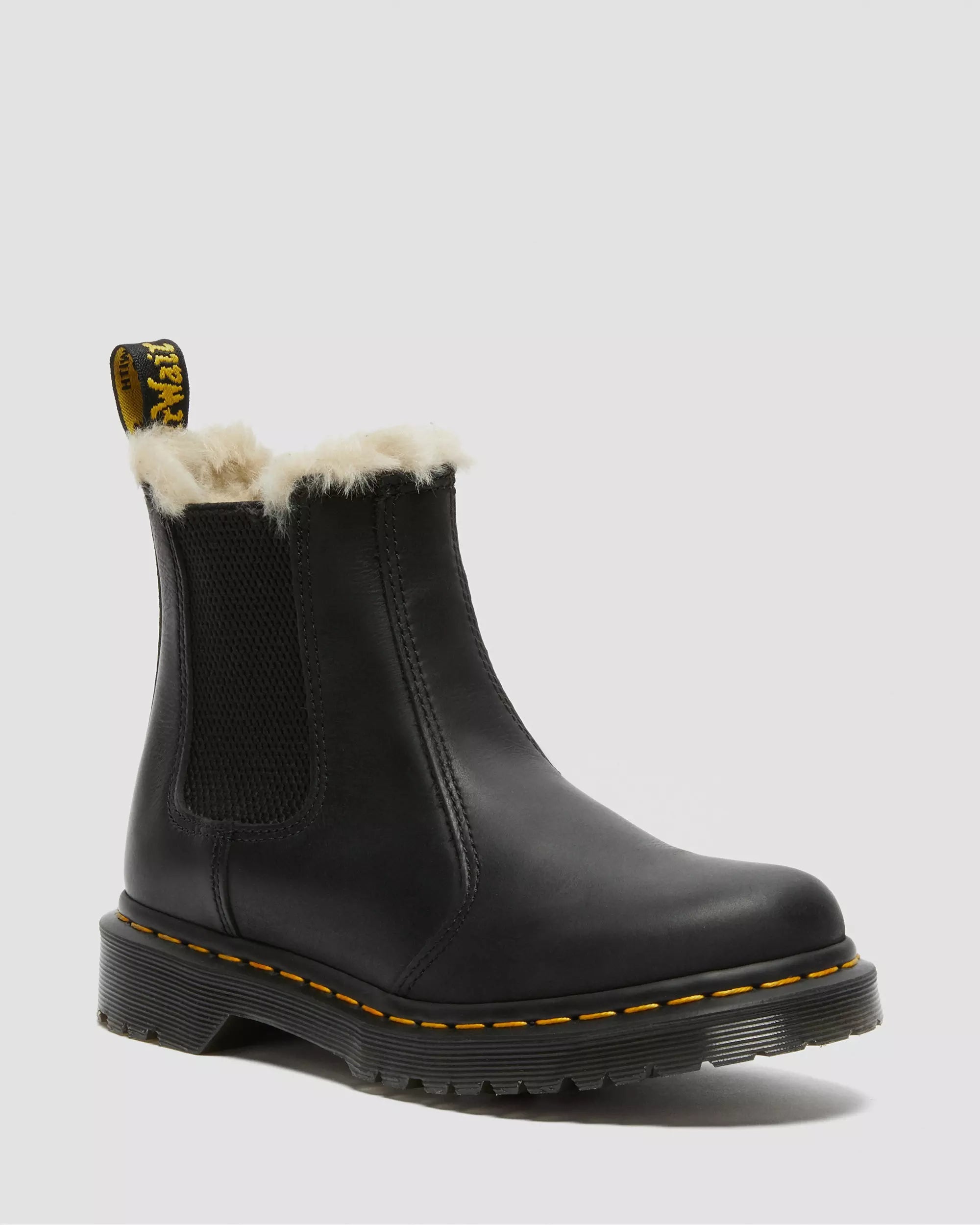 2976 Women's Women's Faux Fur Lined Chelsea Boots