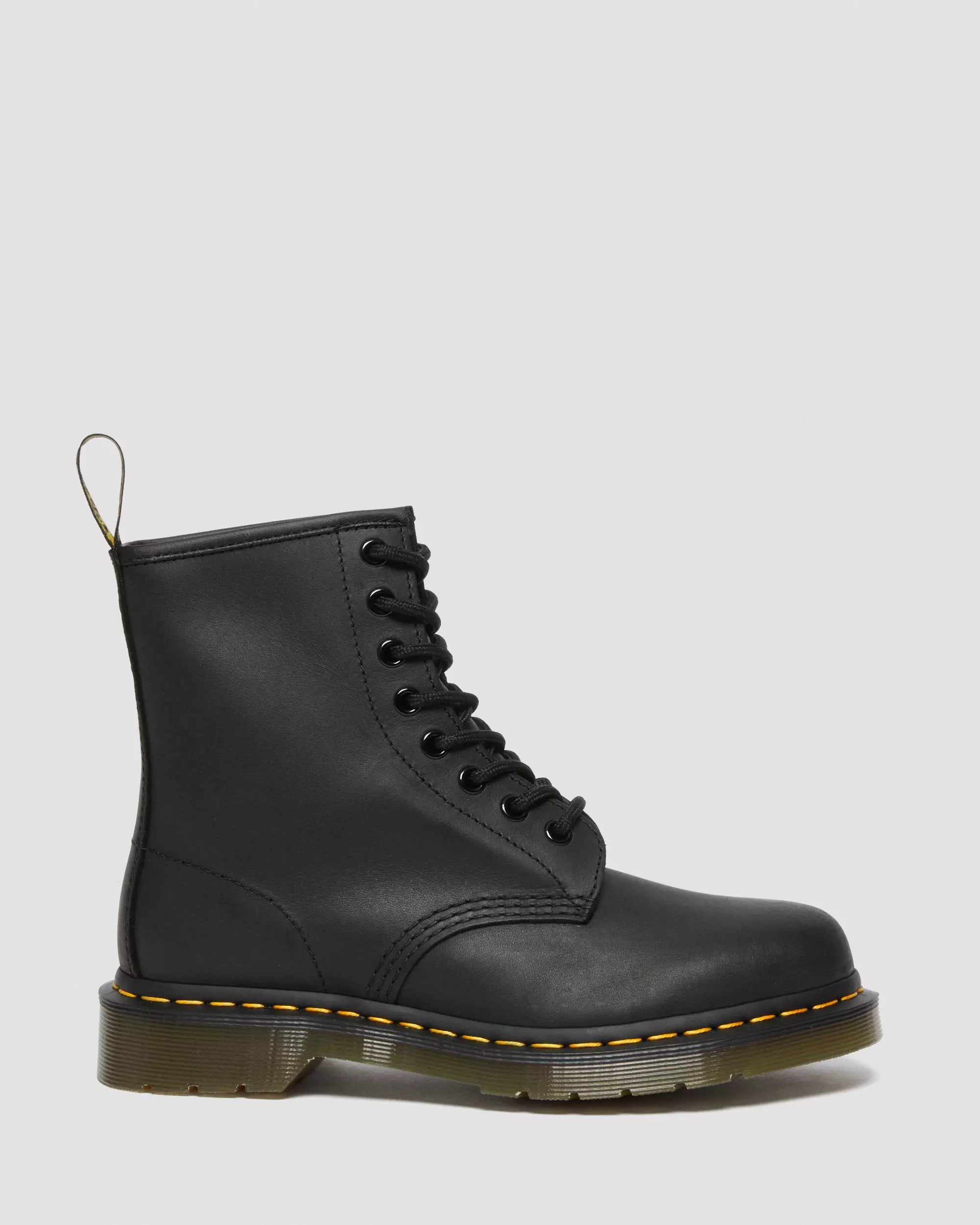1460 Greasy Leather Lace Up Boots