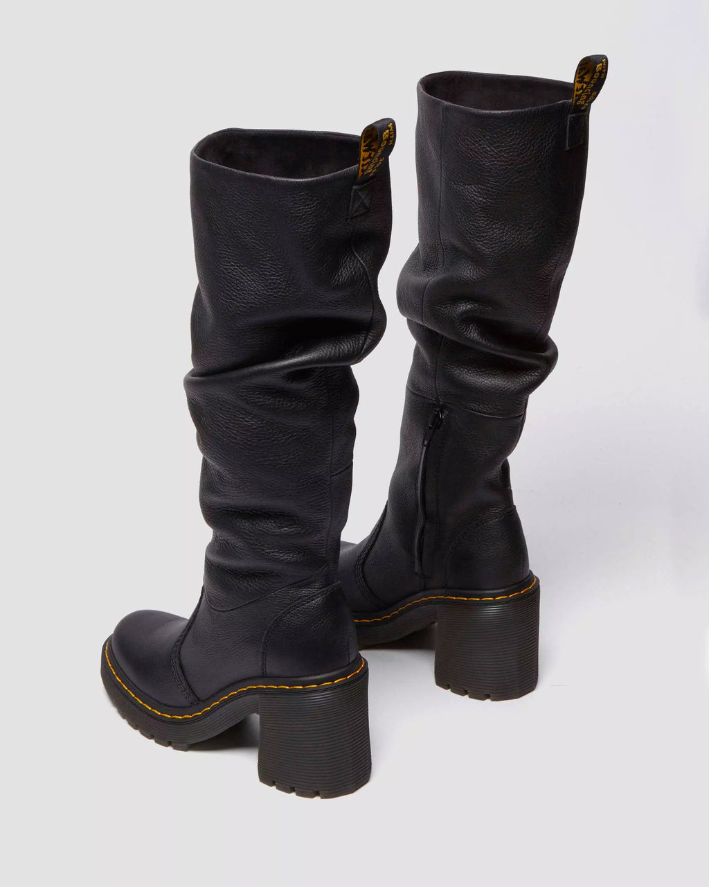 Kasey Virginia Leather Tall Heeled Boots