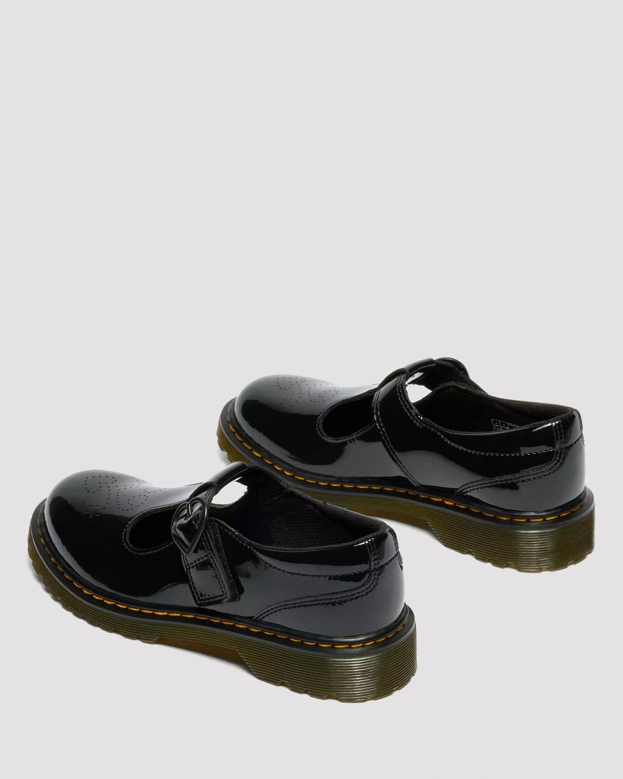 YOUTH POLLEY II Heart Patent Leather Shoes