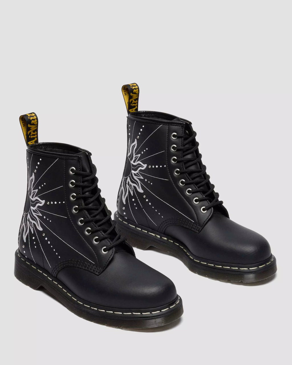 1460 SOLAR FLARE Reclaimed Leather Lace Up Boots