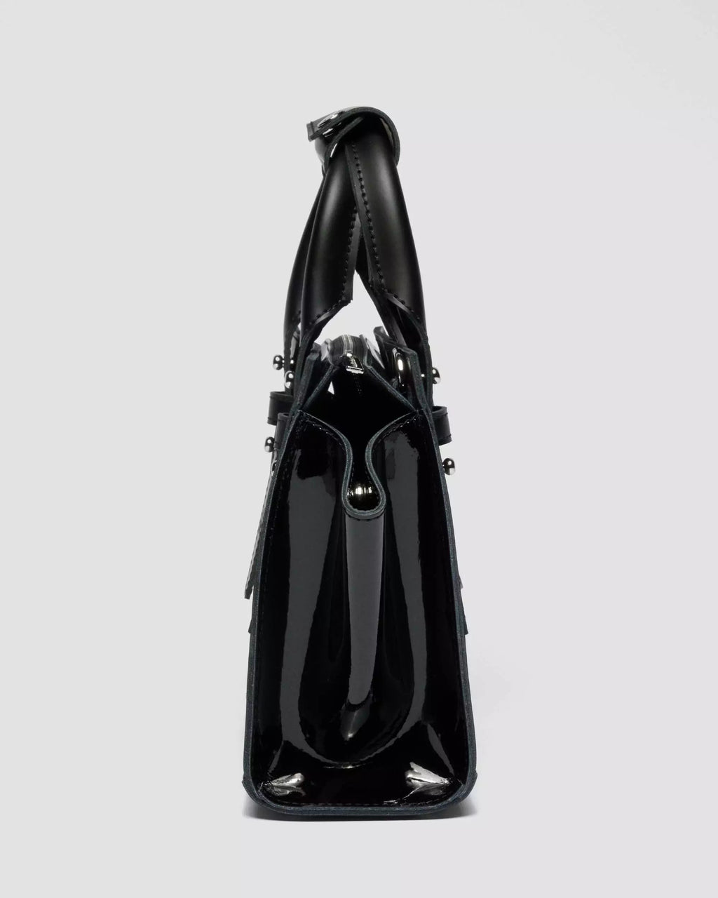 SMALL LEATHER TOTE BAG Kiev & Patent Lamper Leather Bag