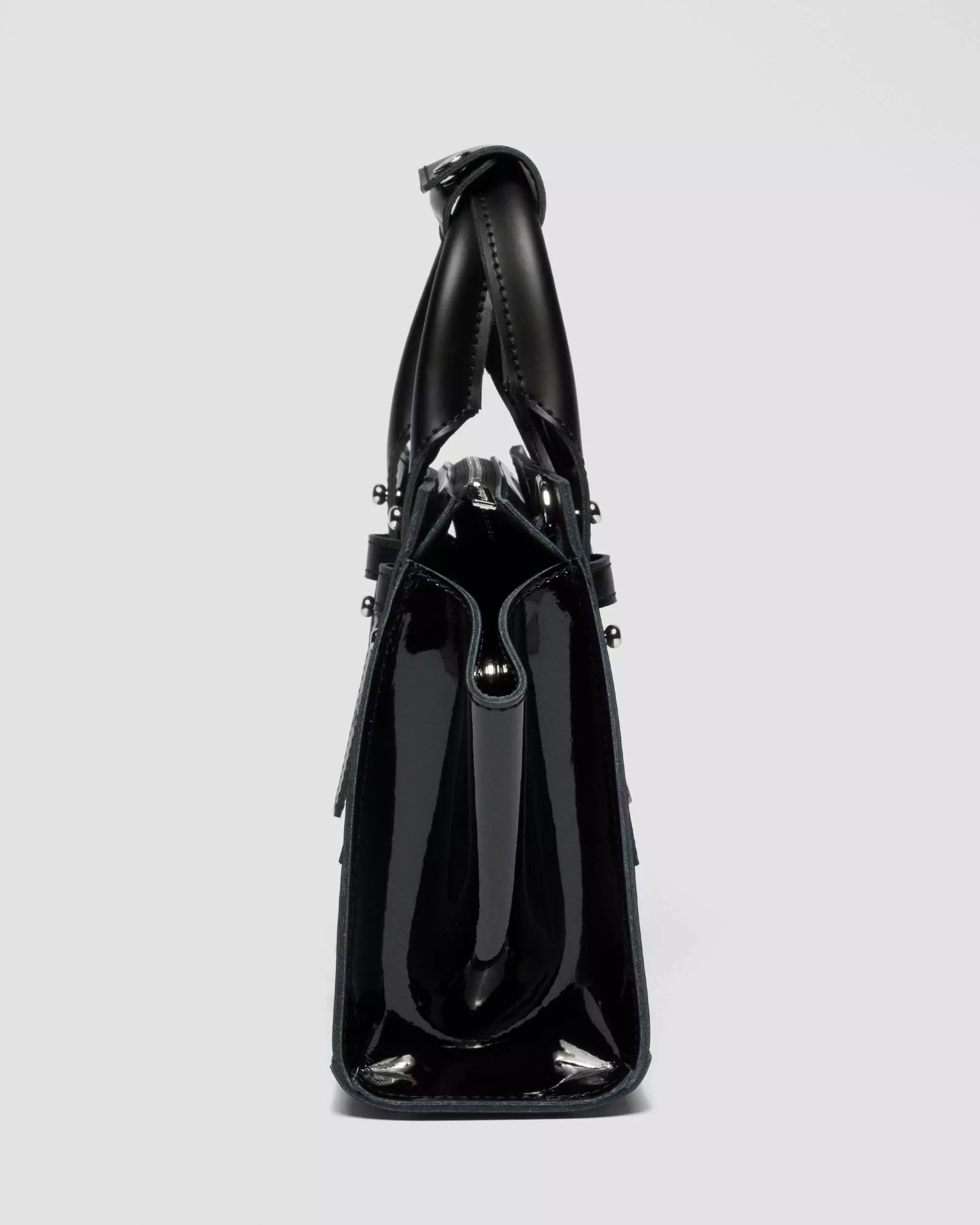 SMALL LEATHER TOTE BAG Kiev & Patent Lamper Leather Bag