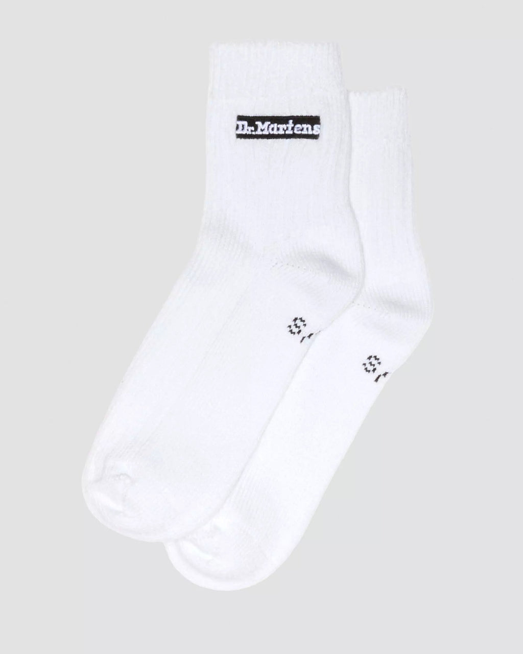 Short Athletic Logo Socks Organic Cotton Blend