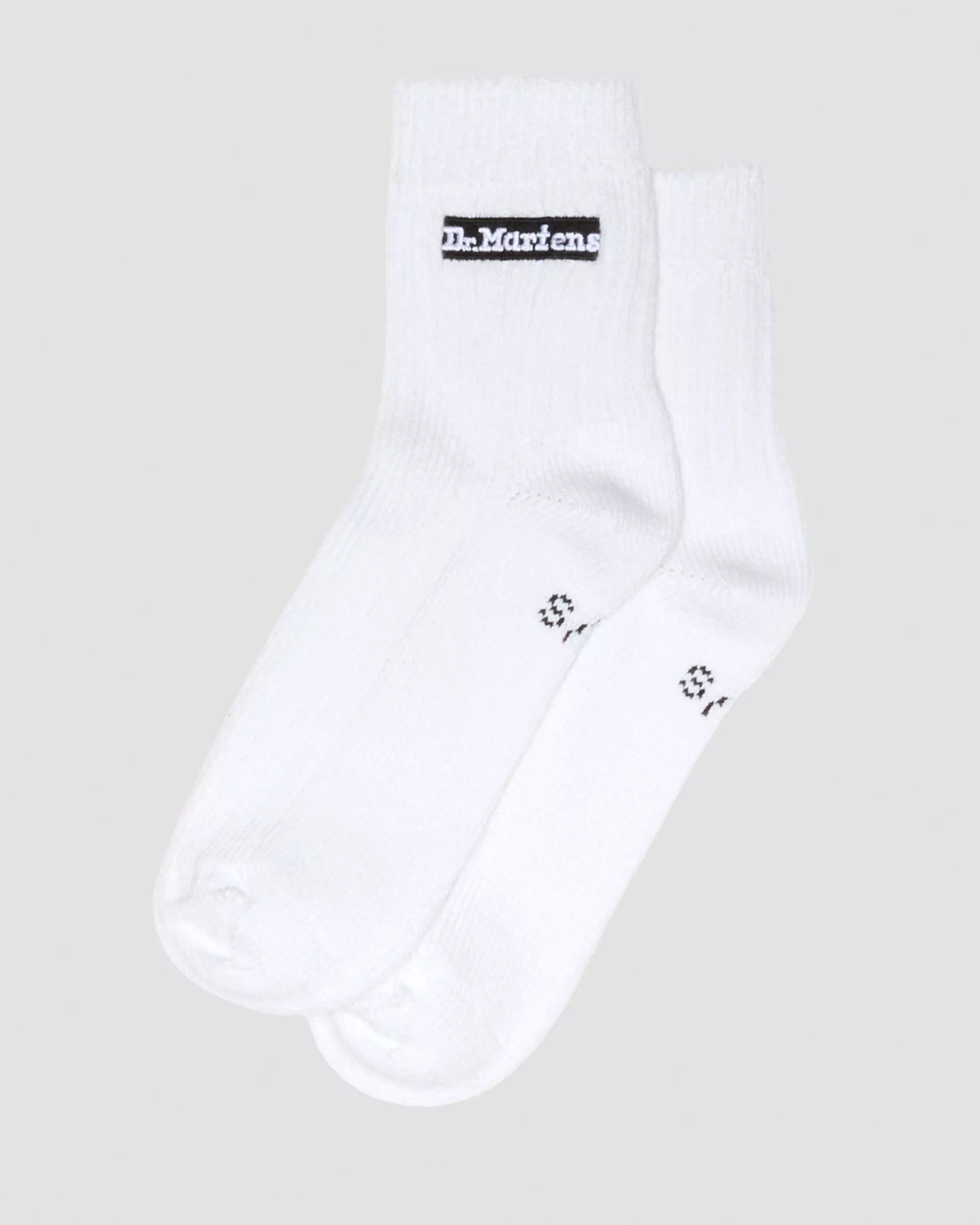 Short Athletic Logo Socks Organic Cotton Blend
