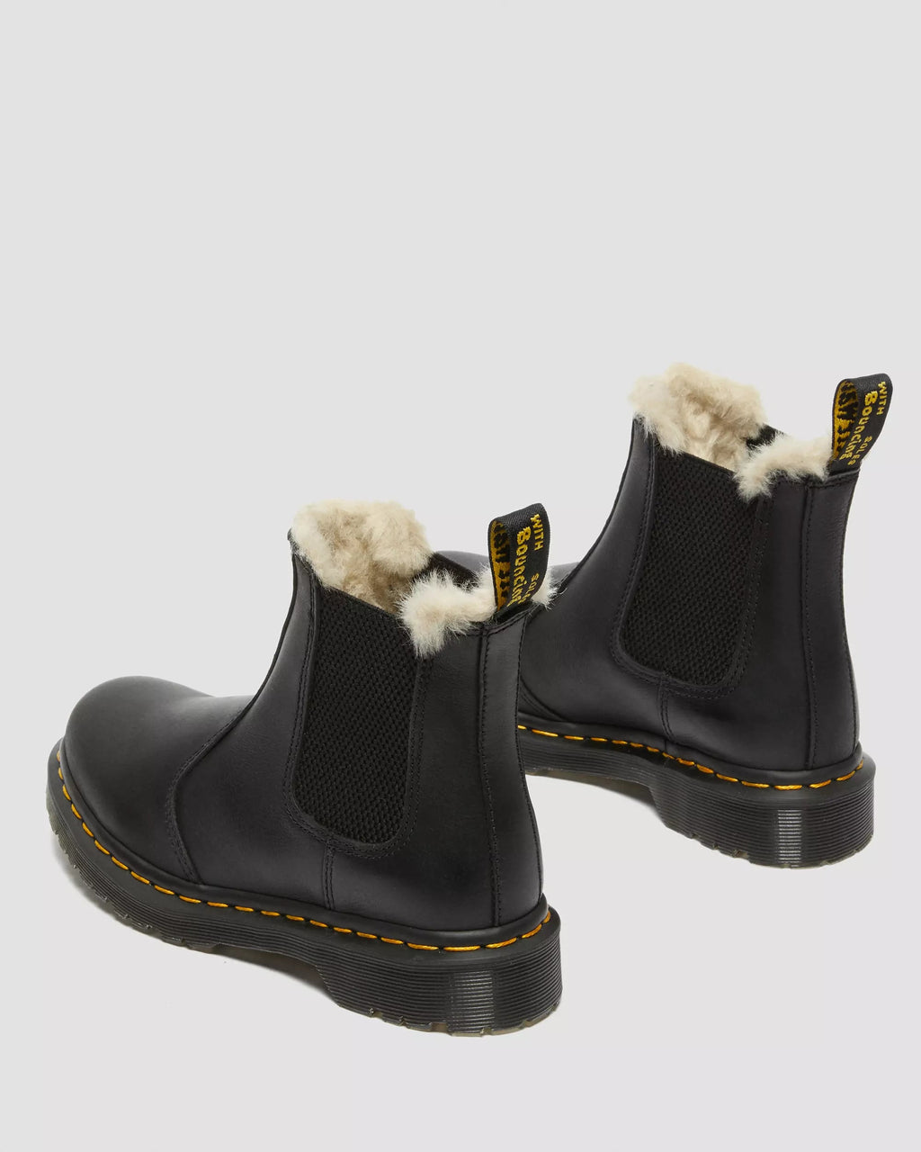 2976 Women's Women's Faux Fur Lined Chelsea Boots