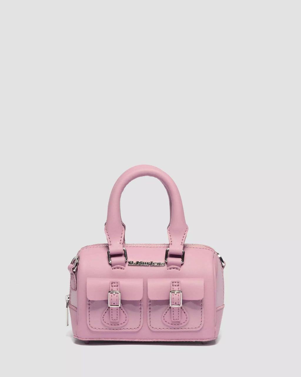 Mini Top Handle Bag Patent Lamper Leather Bag
