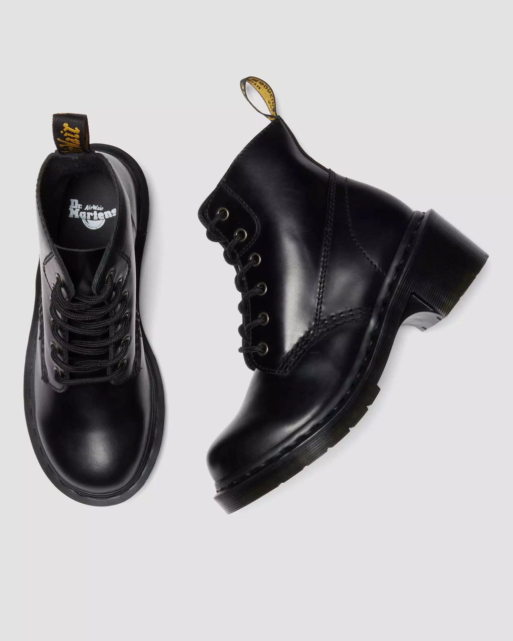 ALDERSTONE Orleans Leather Lace Up Ankle Boots