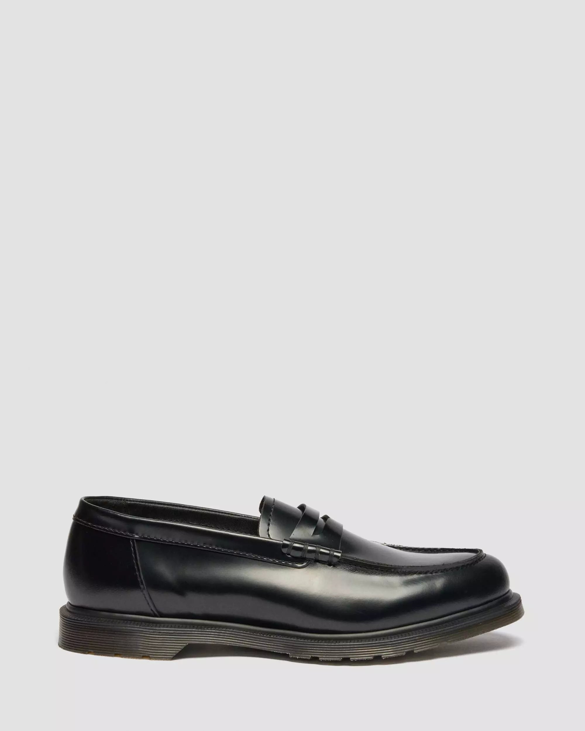 Mayfare Polished Smooth Leather Penny Loafers