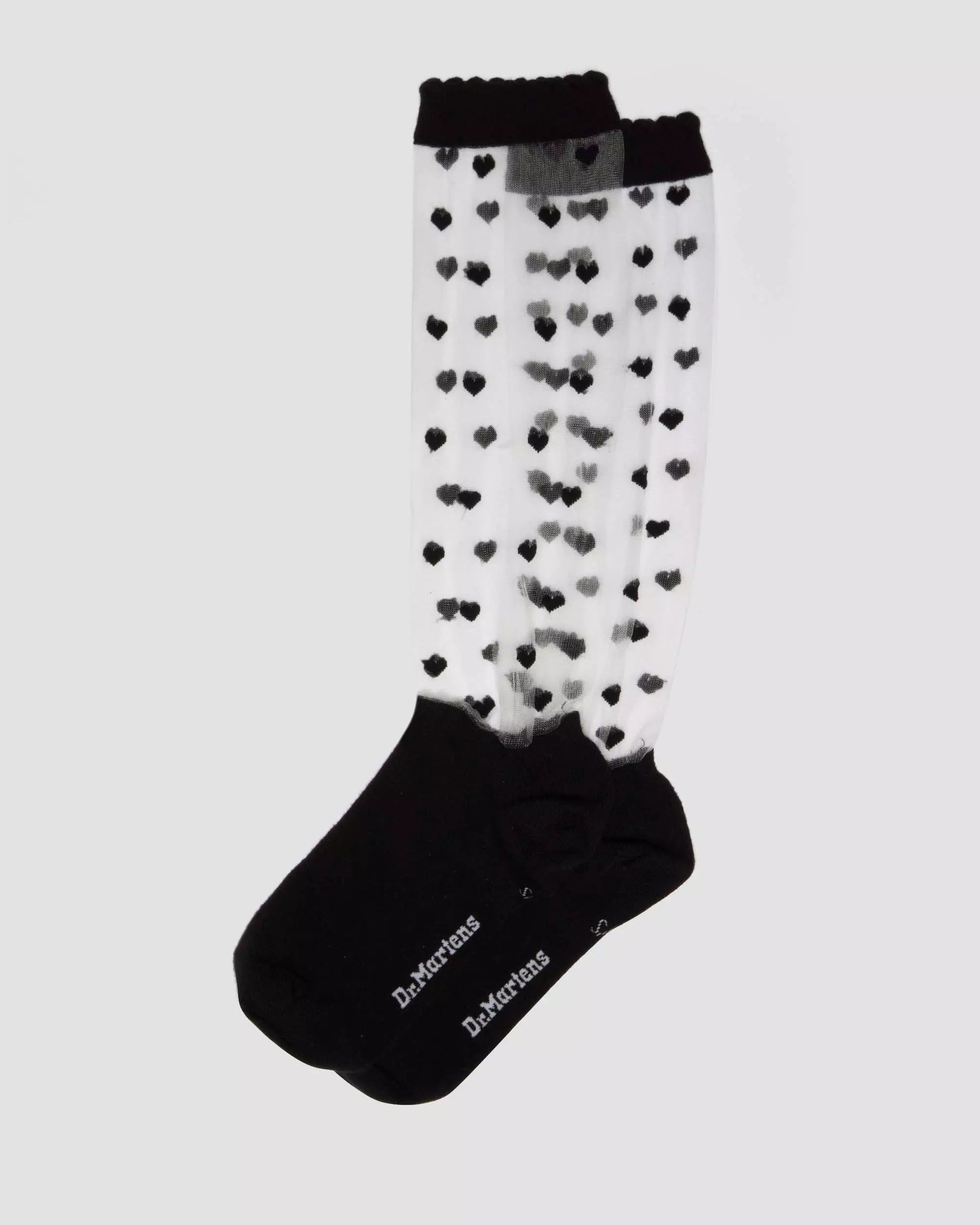 SHORT HEART MESH SOCKS Organic Cotton Blend & Mesh