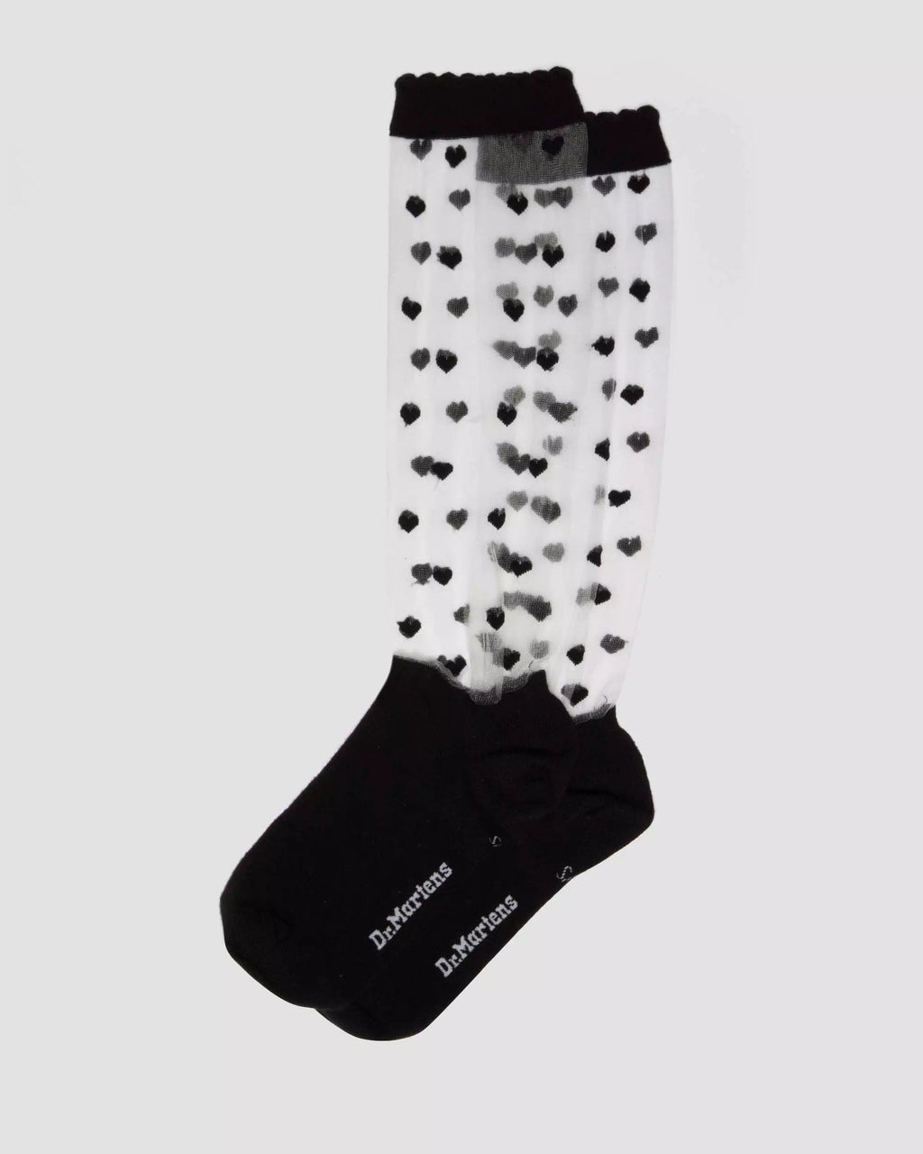 SHORT HEART MESH SOCKS Organic Cotton Blend & Mesh