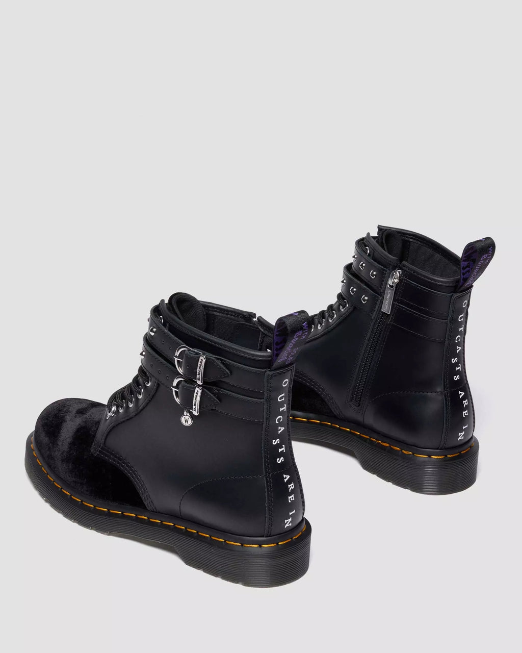 1460 Wednesday Velvet Boots