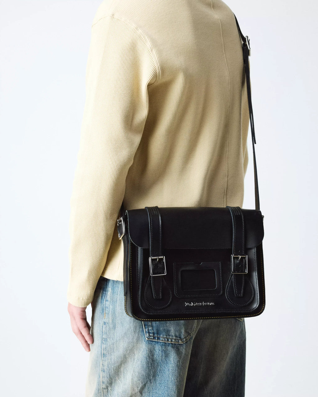 11 Inch Messenger Bag Leather Crossbody Bag