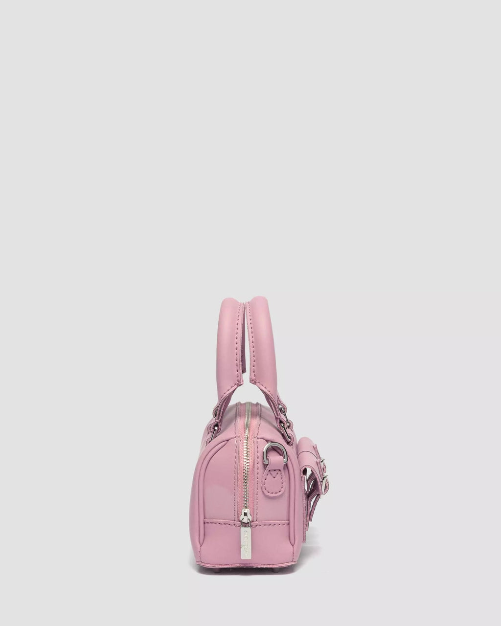 Mini Top Handle Bag Patent Lamper Leather Bag