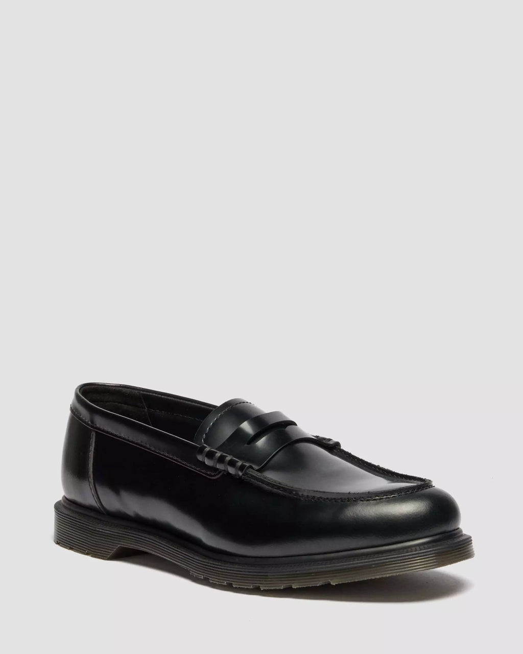 Mayfare Polished Smooth Leather Penny Loafers