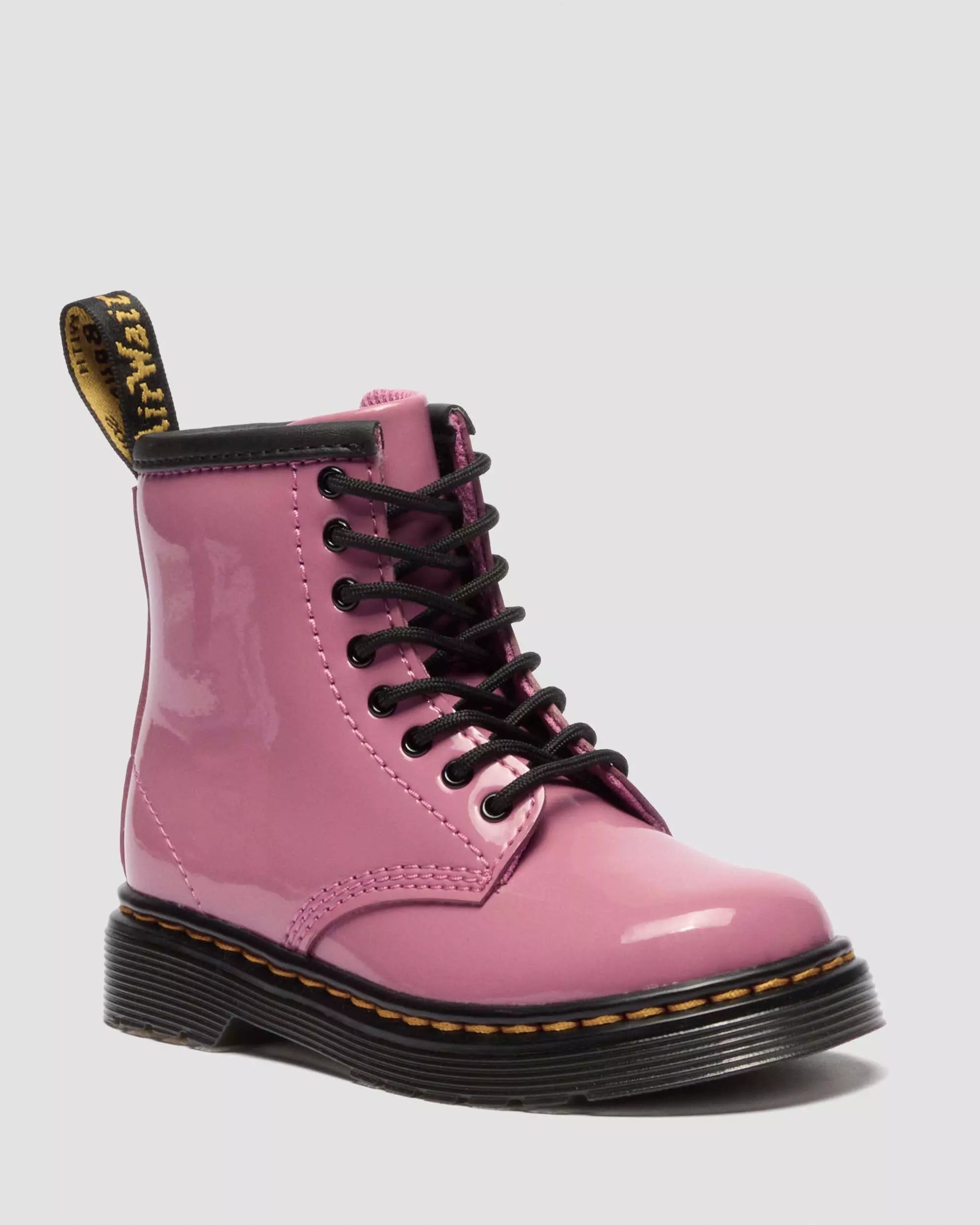 TODDLER 1460 Patent Lamper Leather Boots