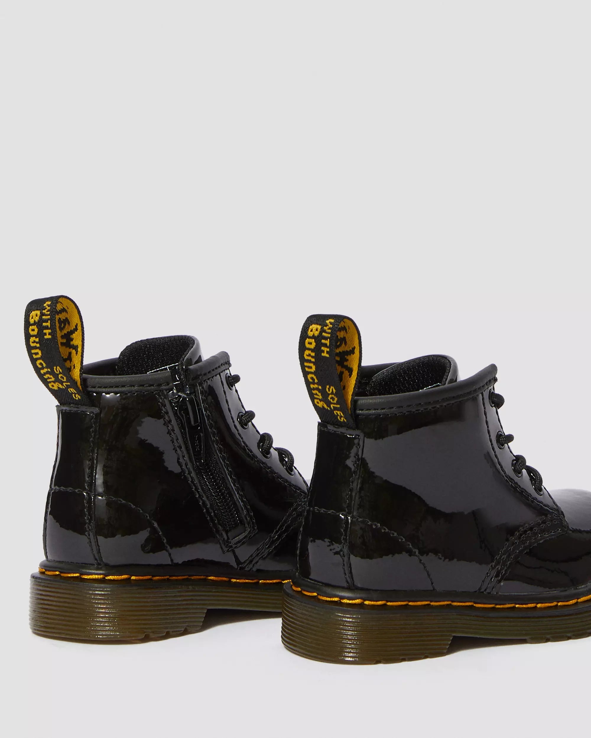 Infant 1460 Patent Leather Lace Up Boots