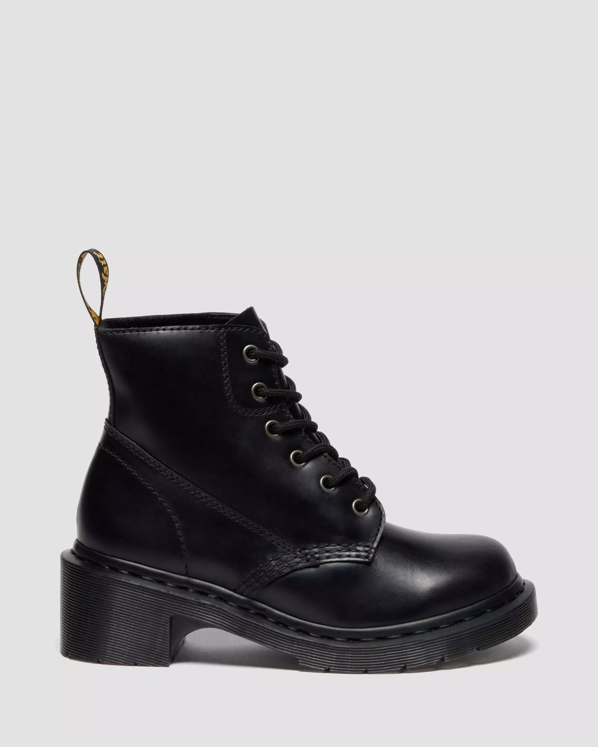ALDERSTONE Orleans Leather Lace Up Ankle Boots