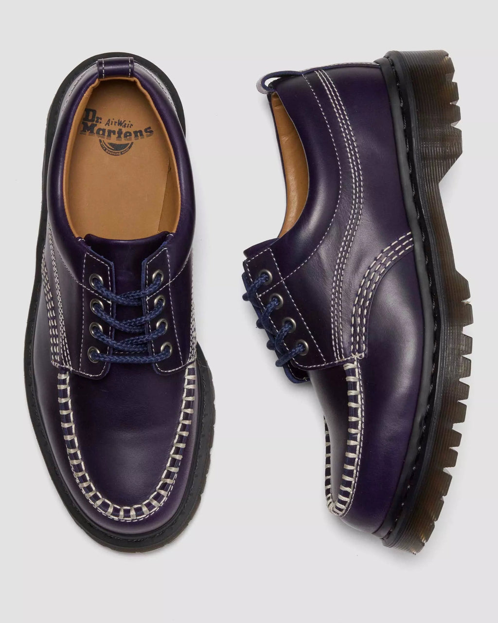 Lowell Orleans Leather Moc Toe Shoe