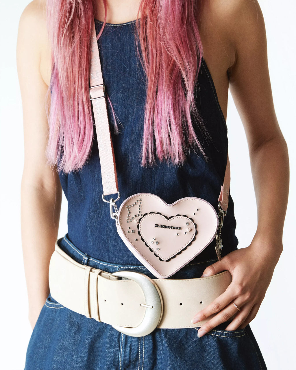 Micro Heart Bag Kiev Leather