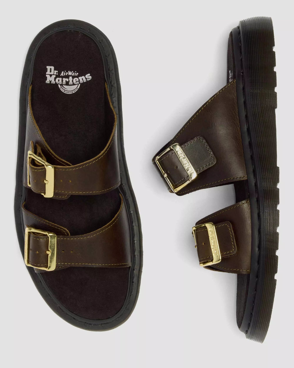 Josef Wyoming Leather Slide Sandals