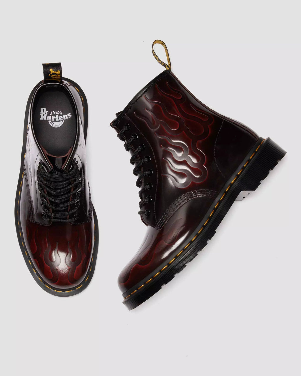 1460 Inferno Arcadia Rub Off Leather Boots