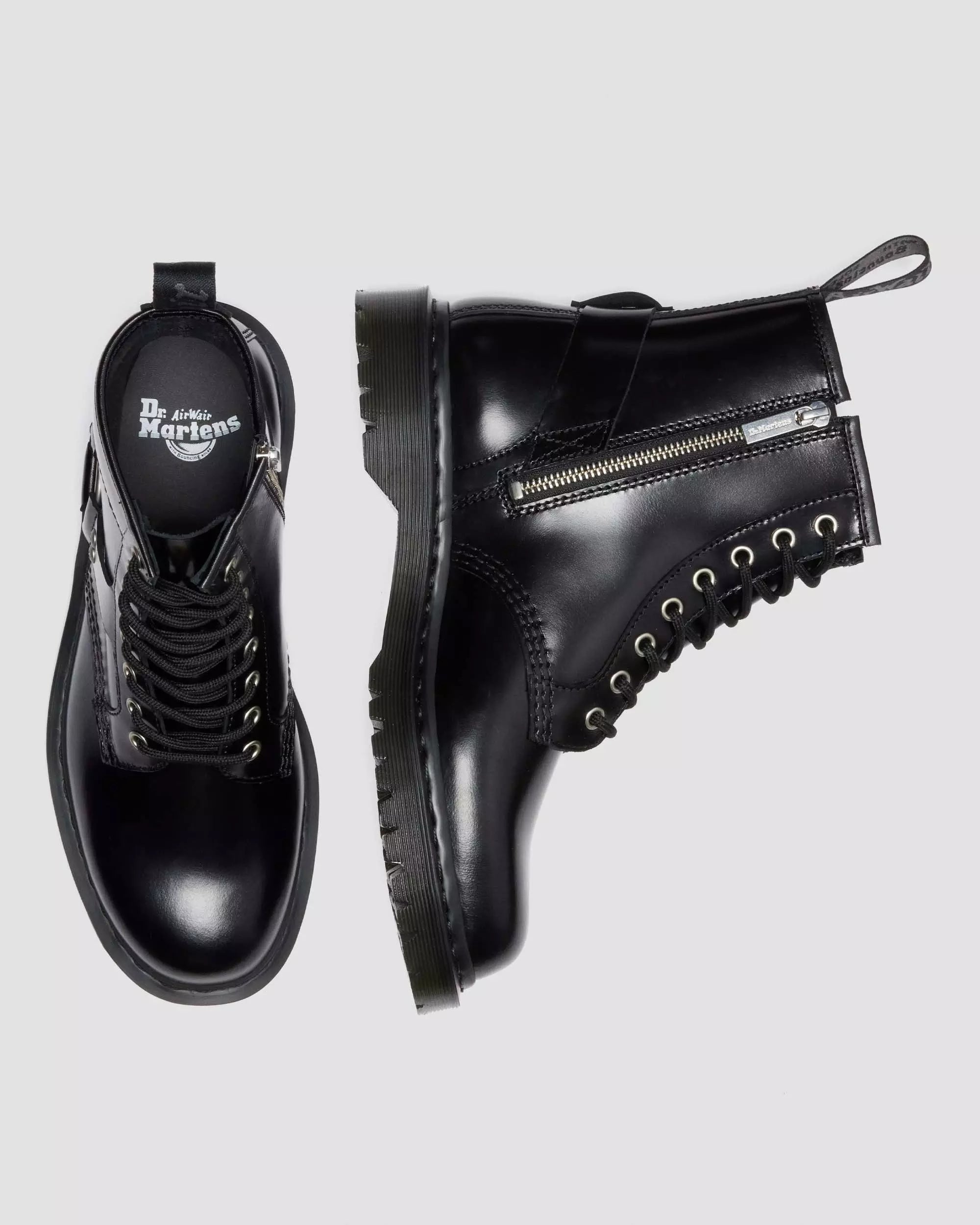 1460 Harness Leather Lace Up Boots