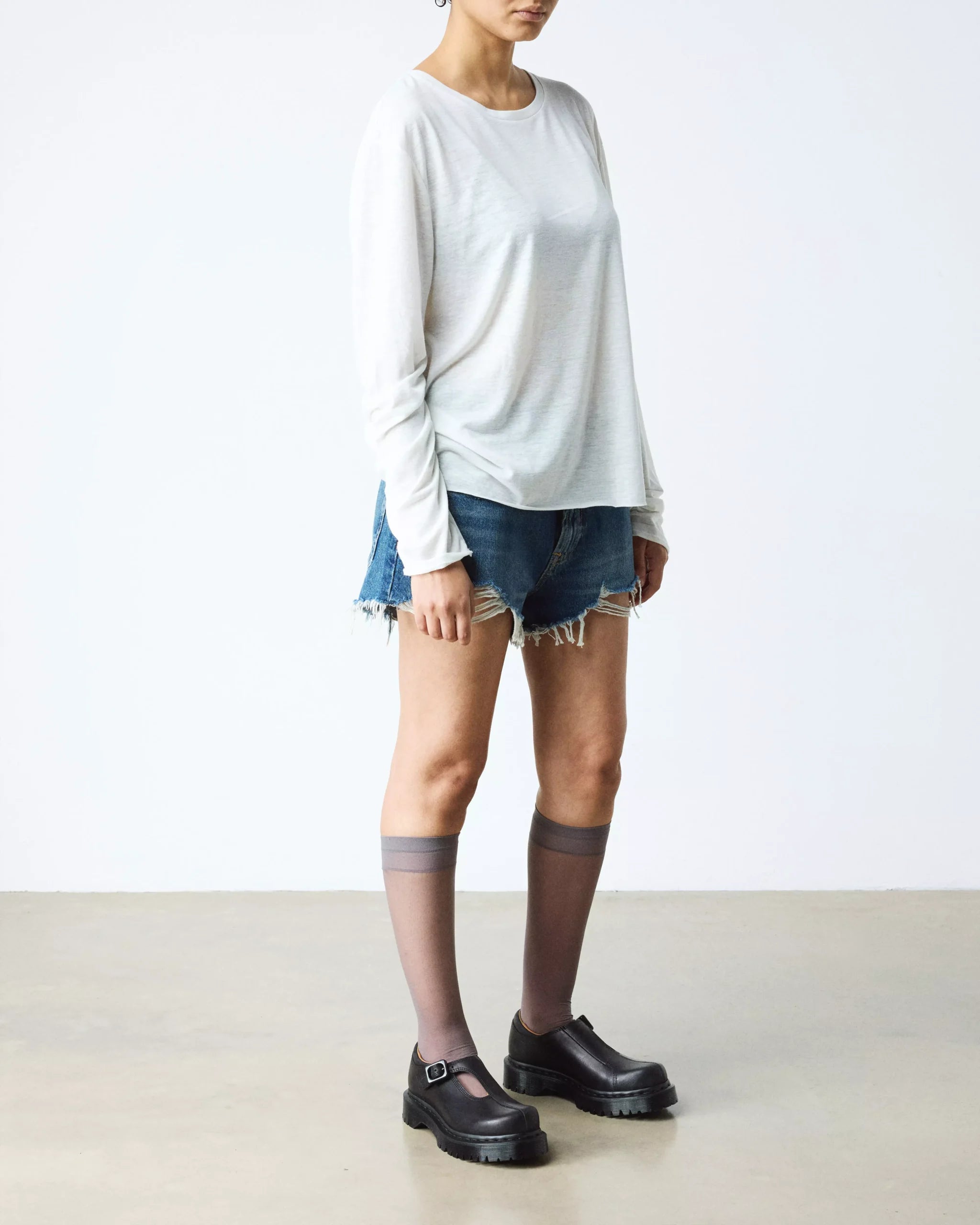 REJENA MARY JANE Old Harness Leather Shoes