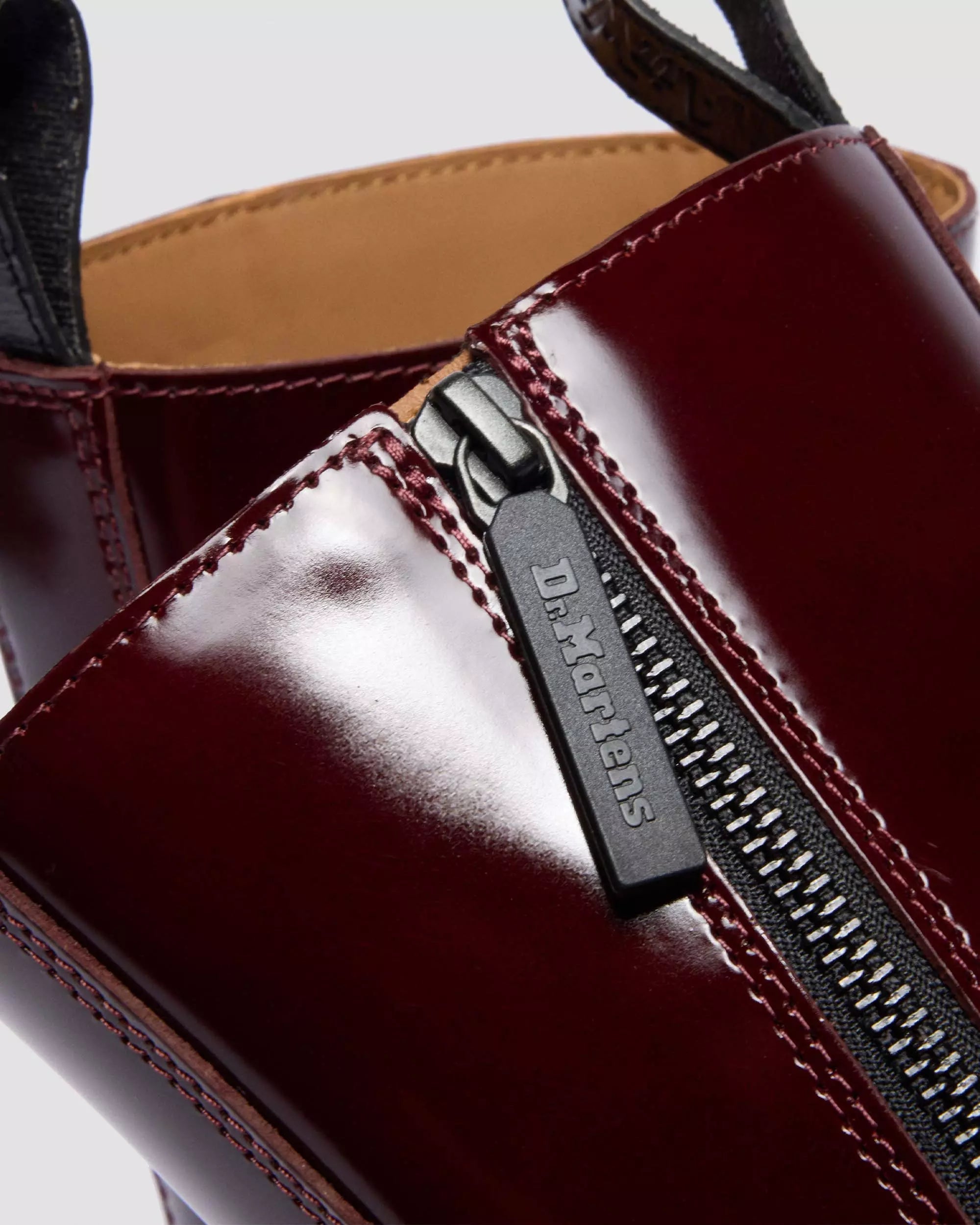 Rejena Lacquered Leather Boots