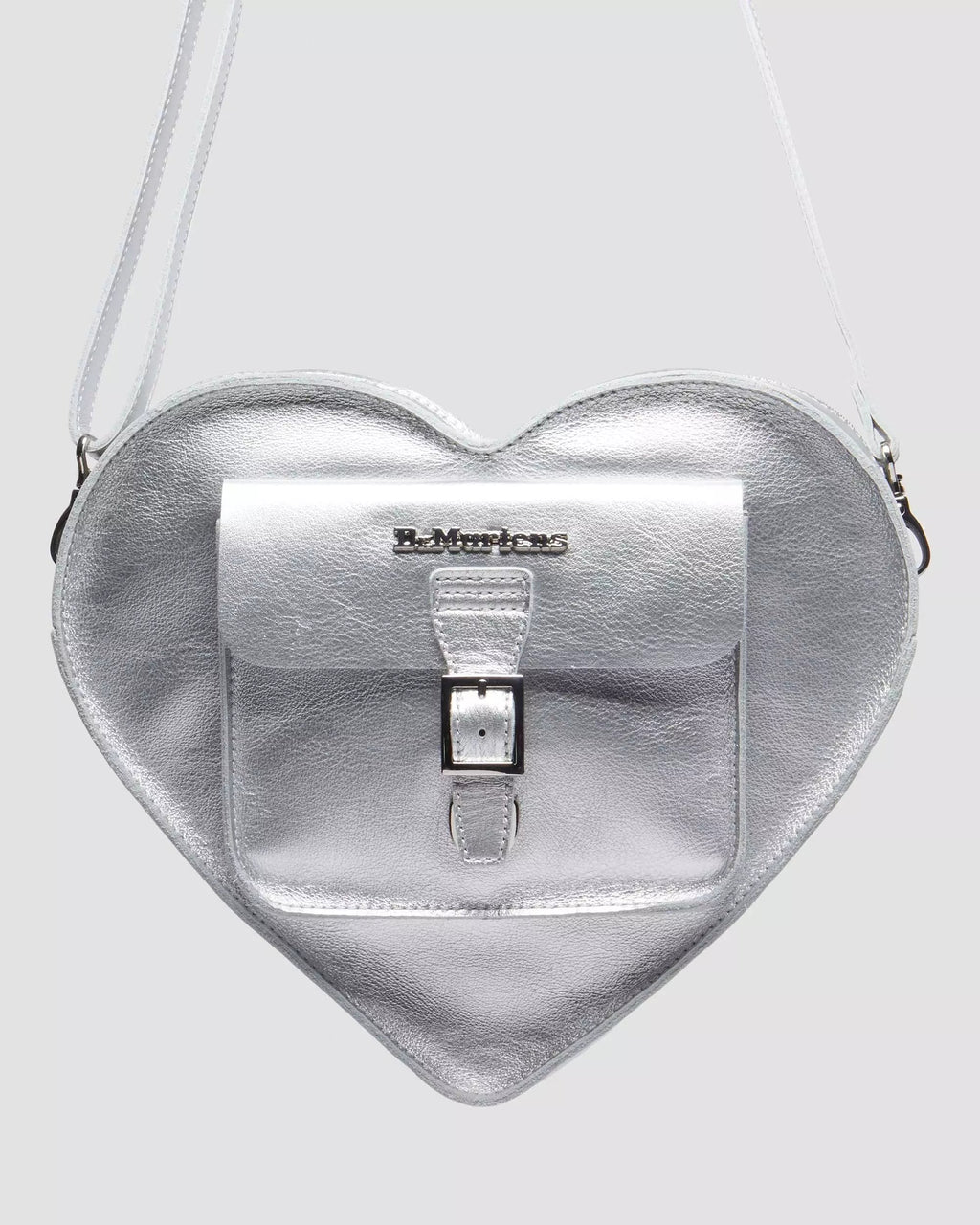 HEART BACKPACK Milled Metallic Backpack