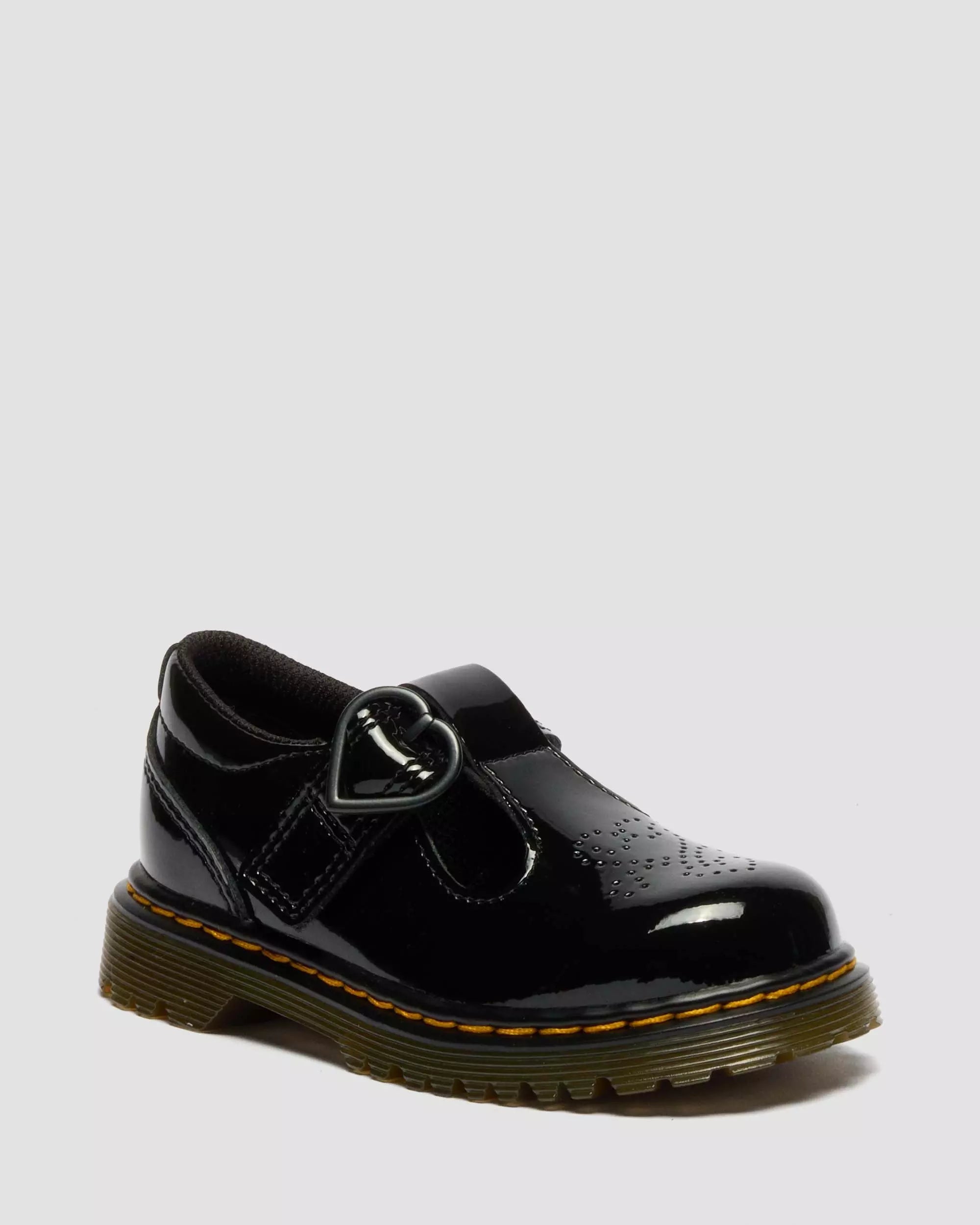 TODDLER POLLEY II Heart Patent Leather Shoes