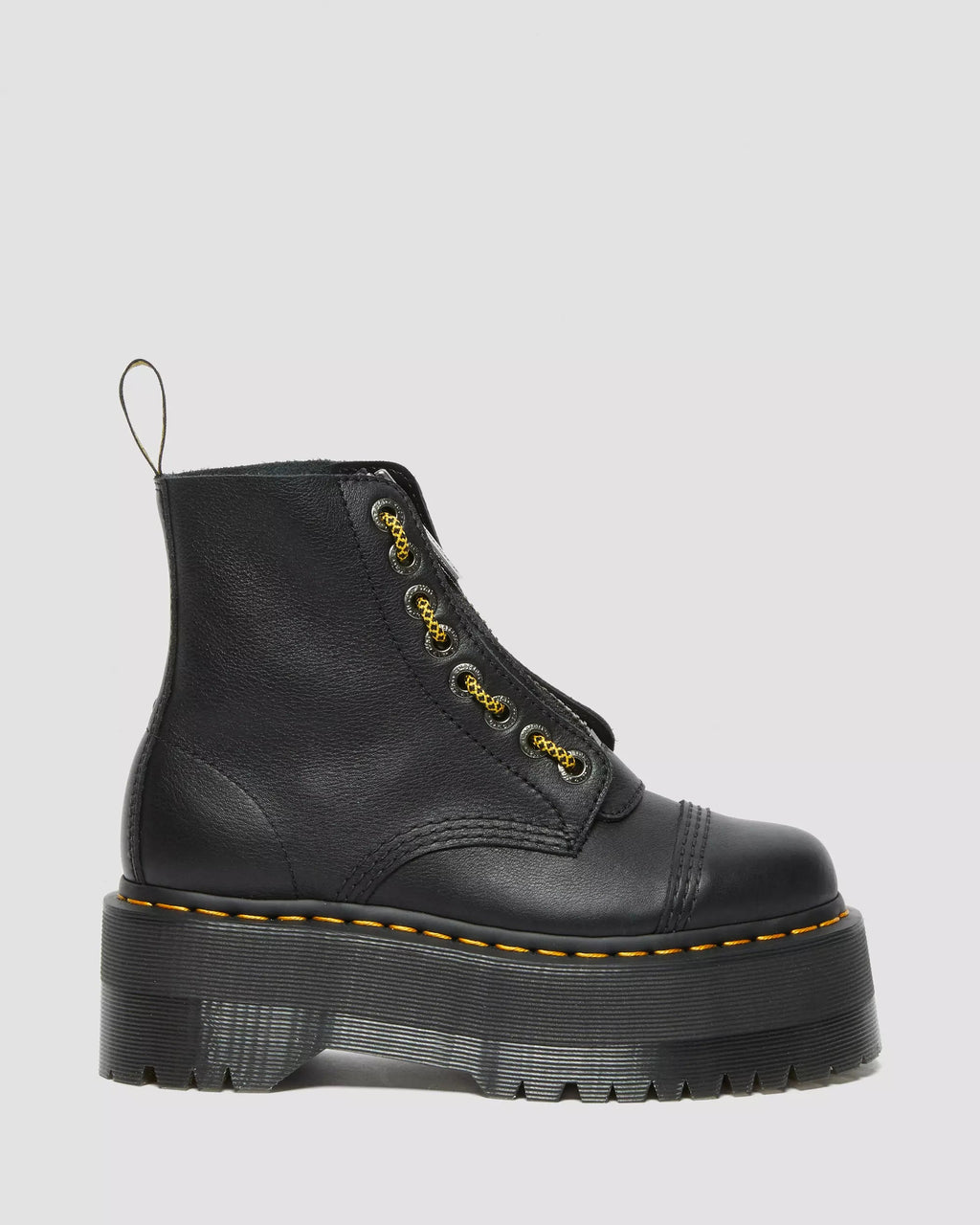 Sinclair Max Pisa Leather Platform Boots