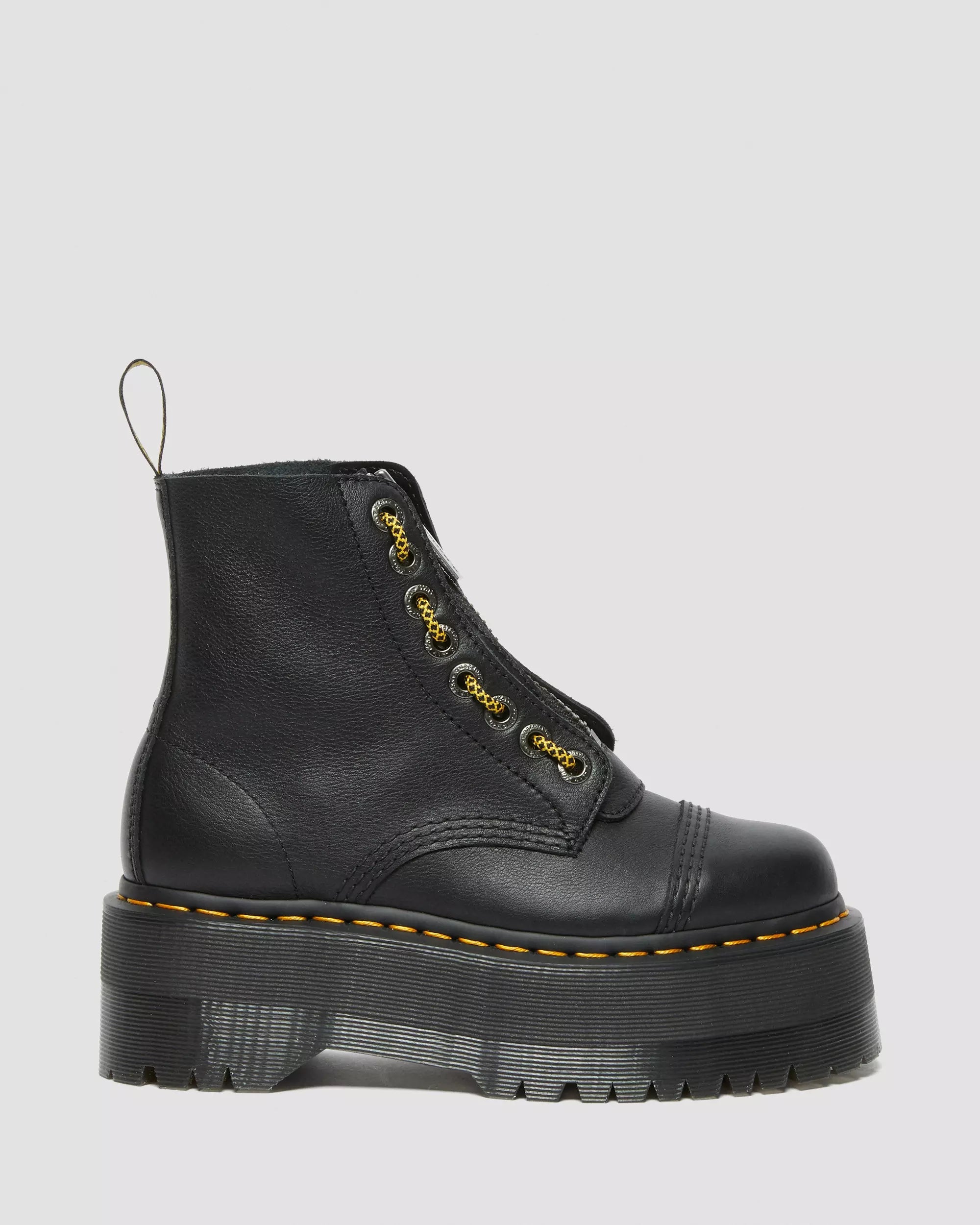 Sinclair Max Pisa Leather Platform Boots