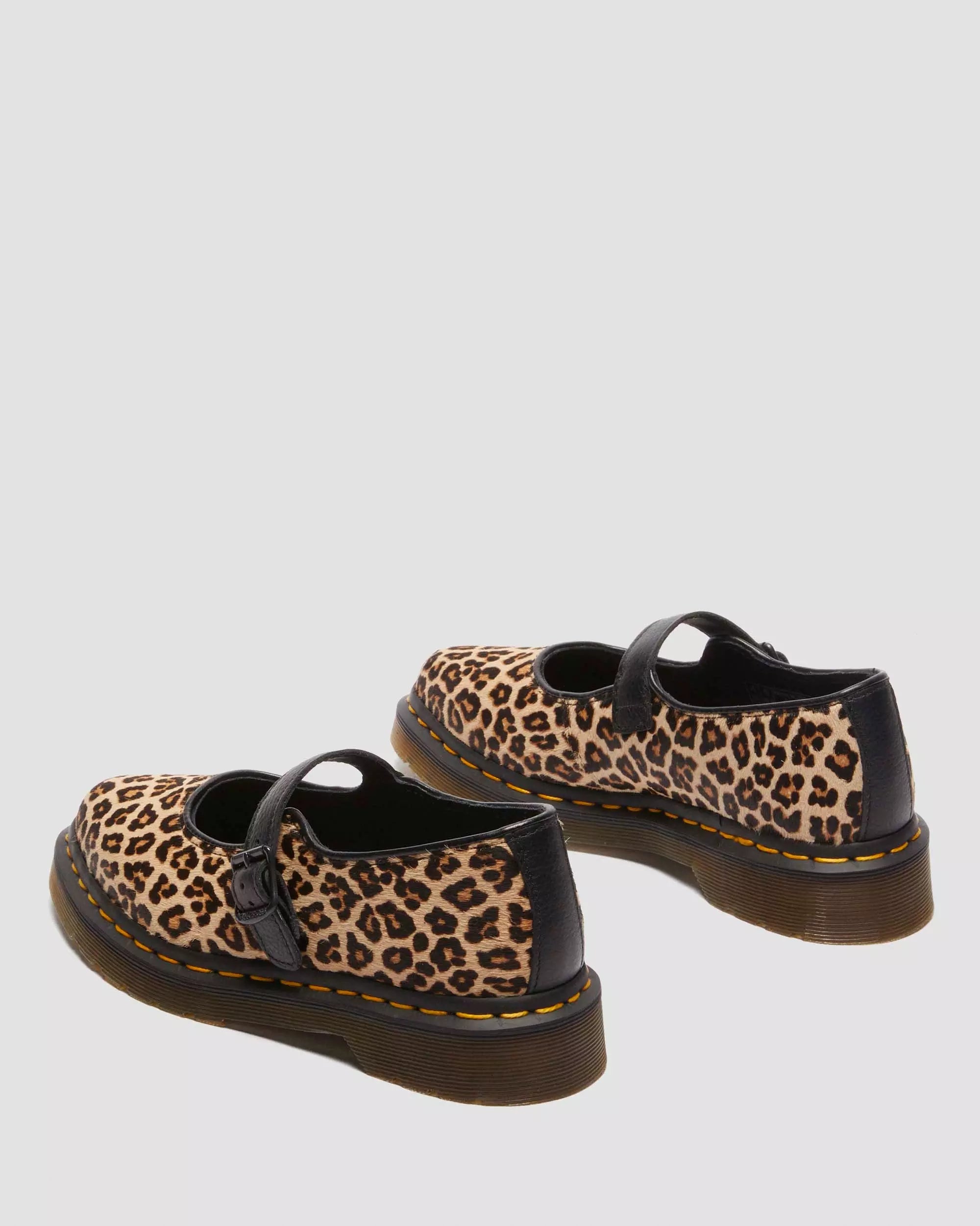 Elphie Leopard Mary Jane Shoes