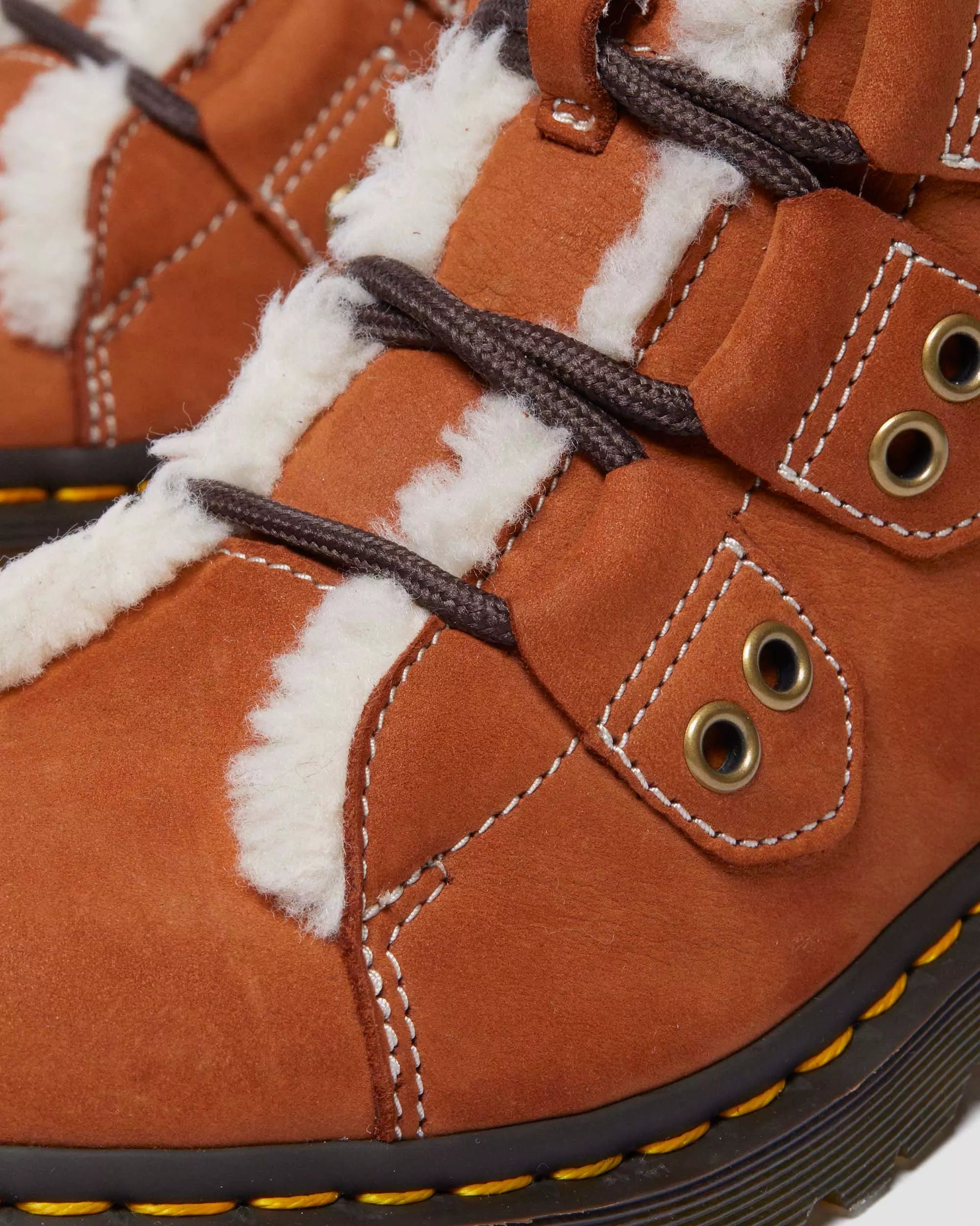Women's 1460 Lace to Toe Fur Lined Buttersoft Lace Up Boots