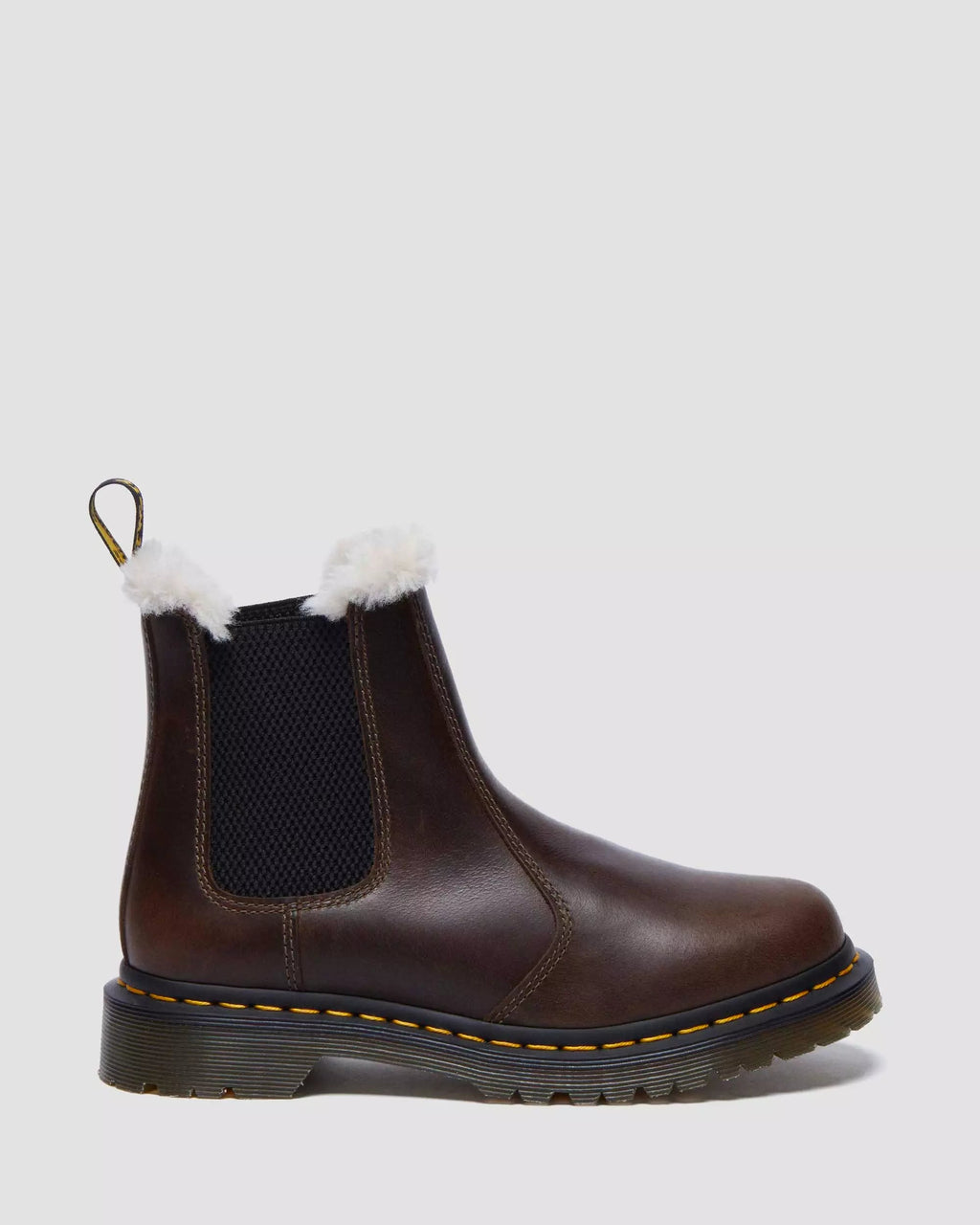 2976 Women's Faux Fur Lined Chelsea Boots