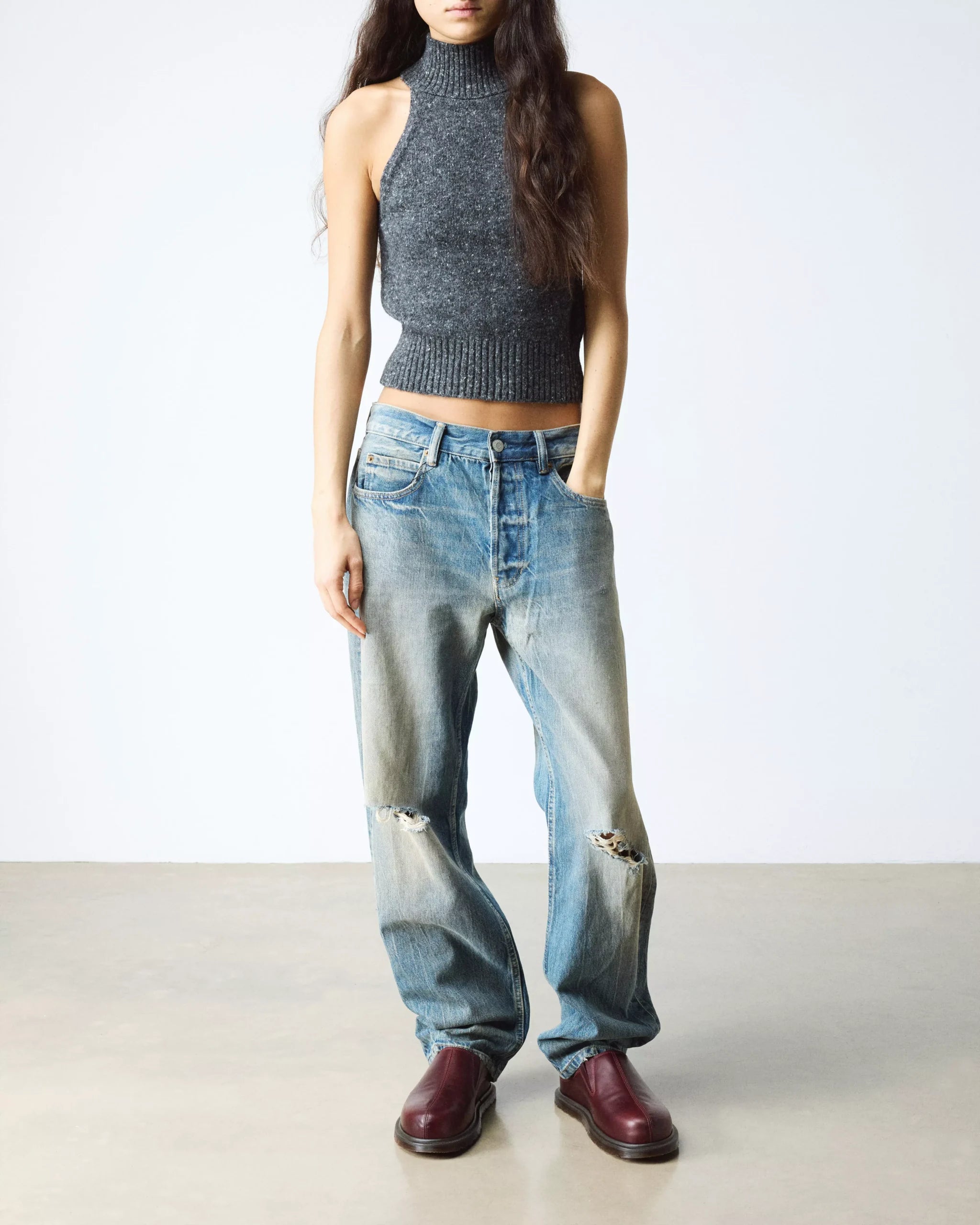San Orleans Leather Mules