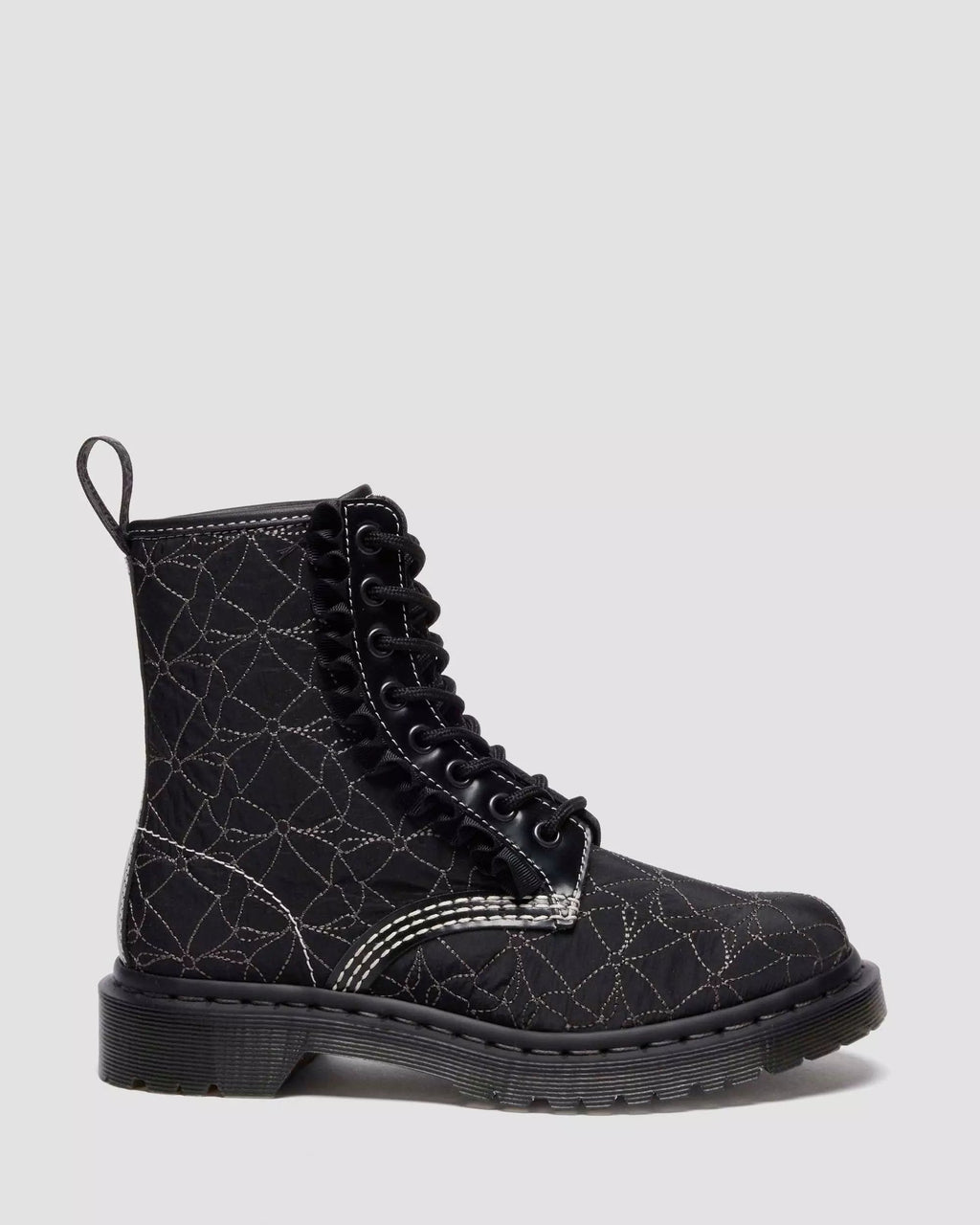 1460 FRILL Leather Lace Up Boots