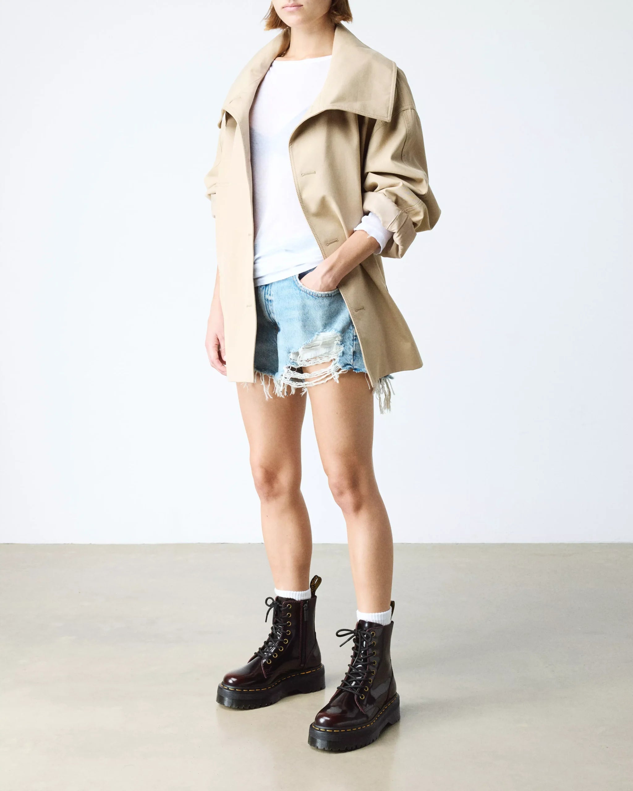 Jadon Arcadia Leather Platform Boots