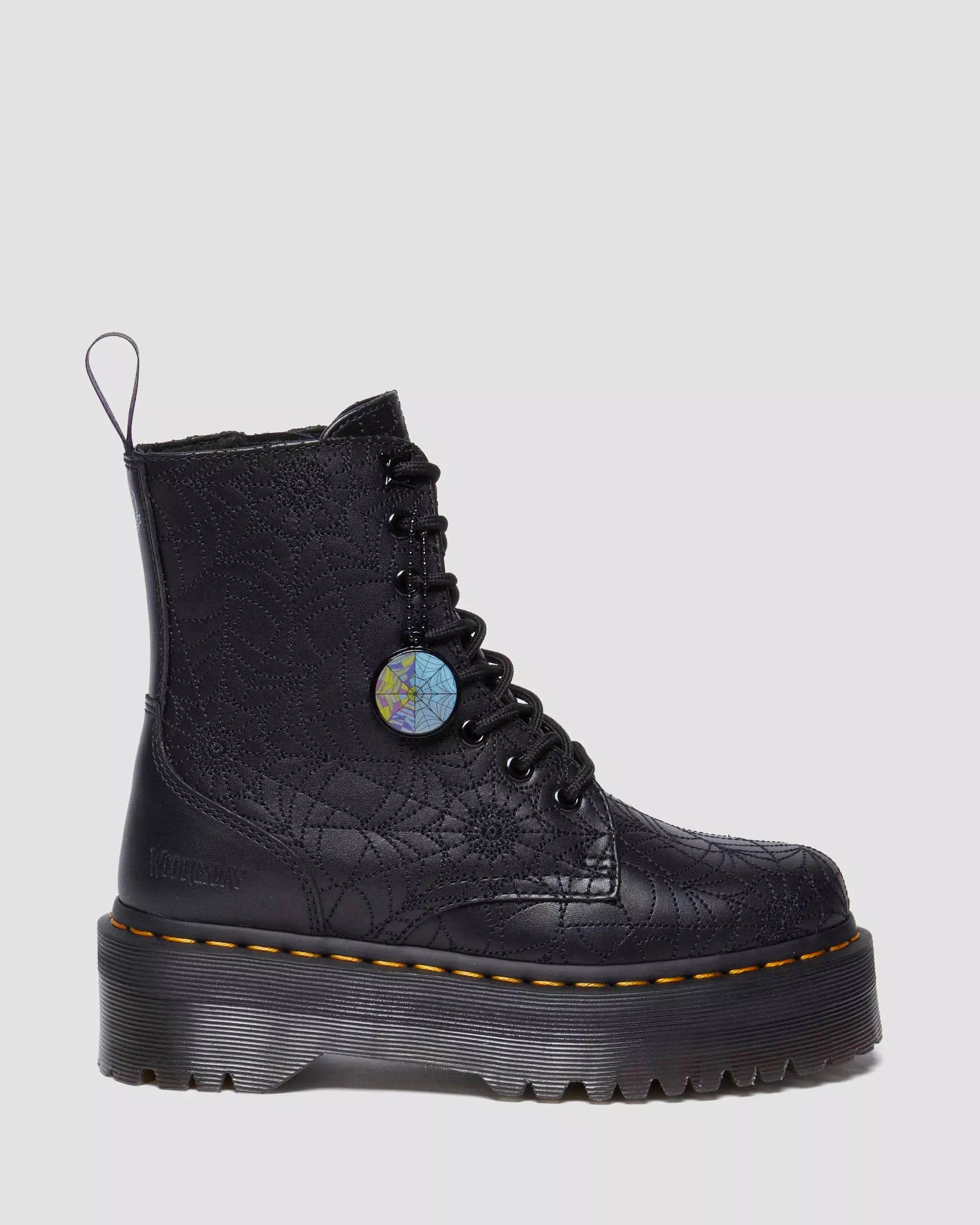 Jadon Wednesday Leather Platform Boots
