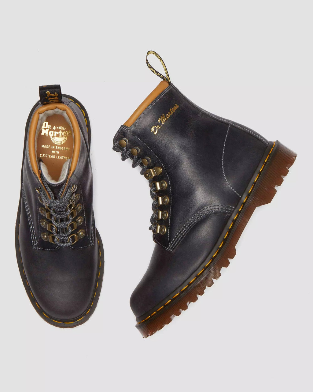 1460 Collar Made in England Phoenix Leather Lace Up Boots