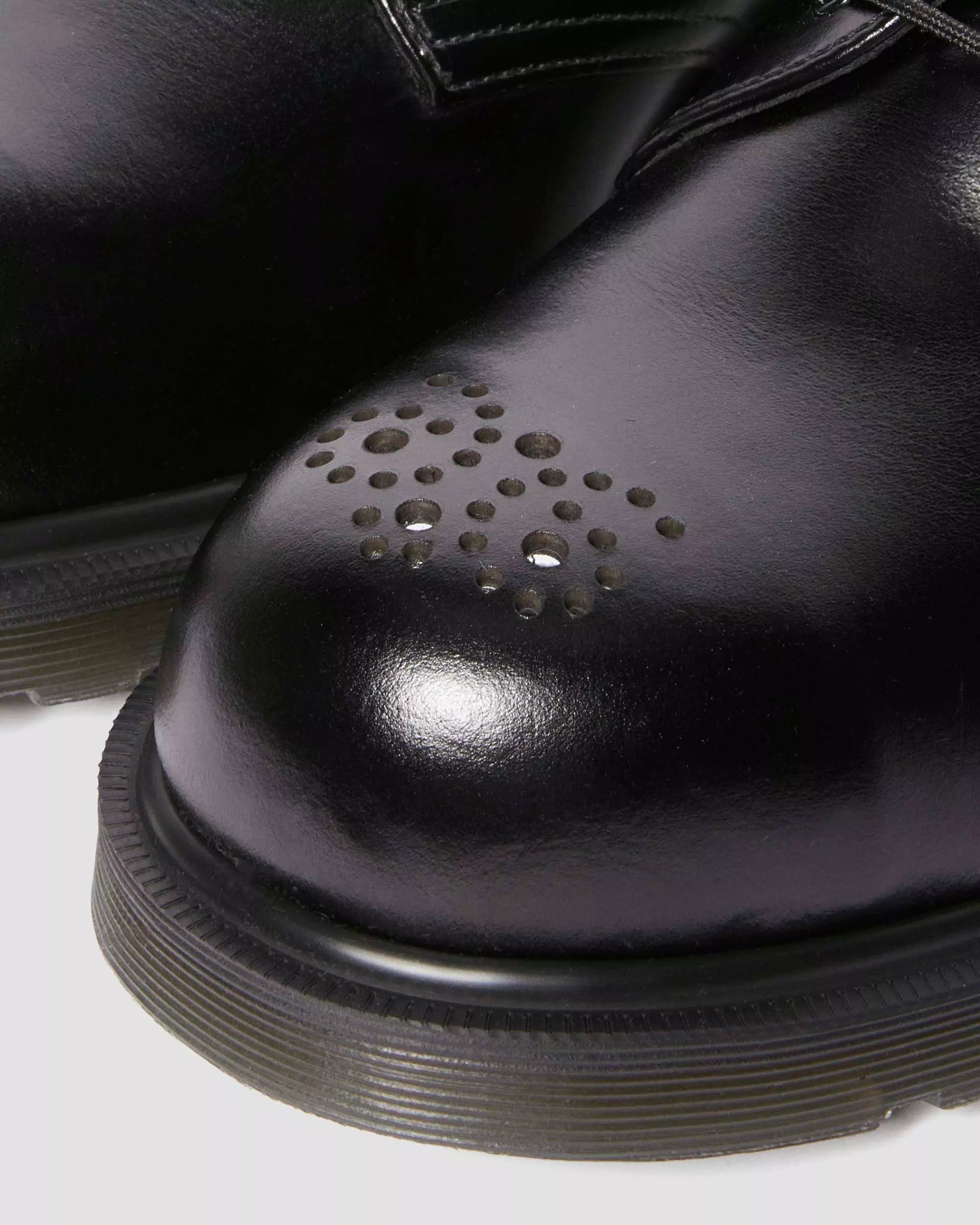1461 Analine Leather Steel Toe Shoes