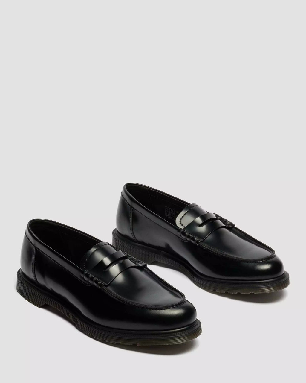 Mayfare Polished Smooth Leather Penny Loafers